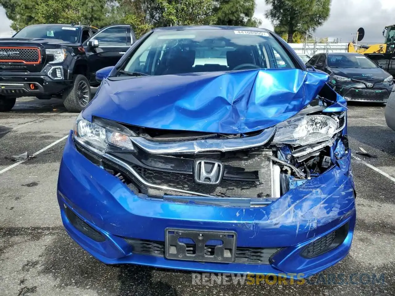 5 fotografías del automóvil dañado 3HGGK5H4XLM713939 HONDA FIT 2020