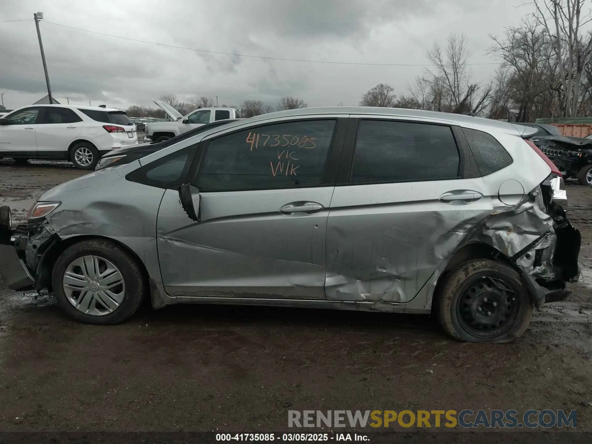 14 fotografías del automóvil dañado 3HGGK5H4XLM716002 HONDA FIT 2020