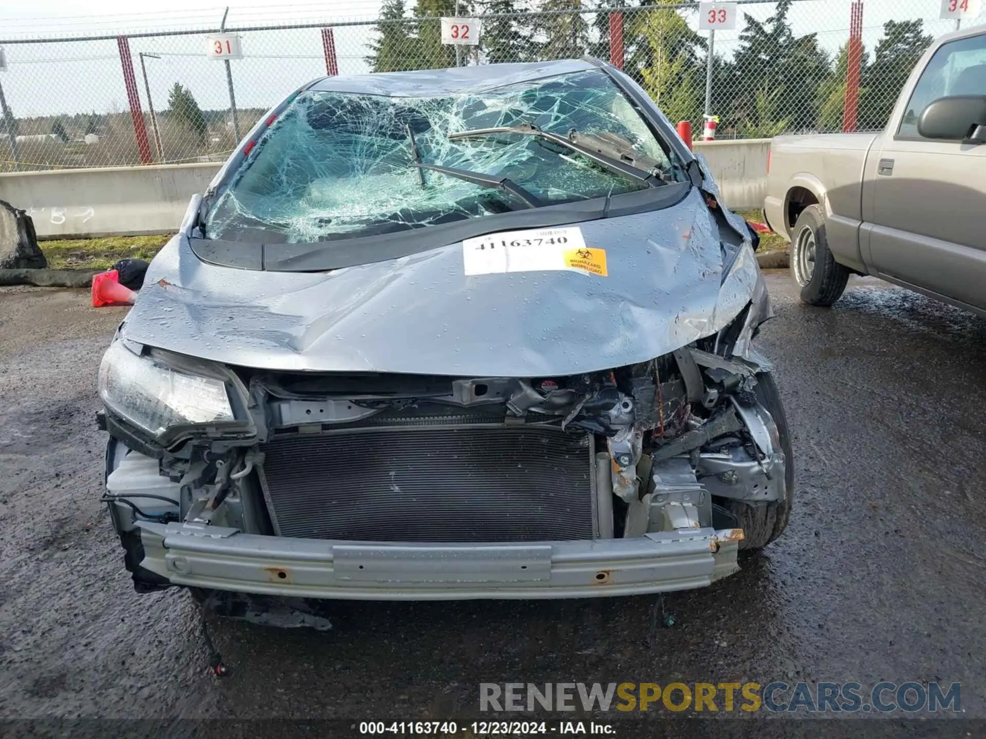 6 fotografías del automóvil dañado 3HGGK5H63LM734164 HONDA FIT 2020