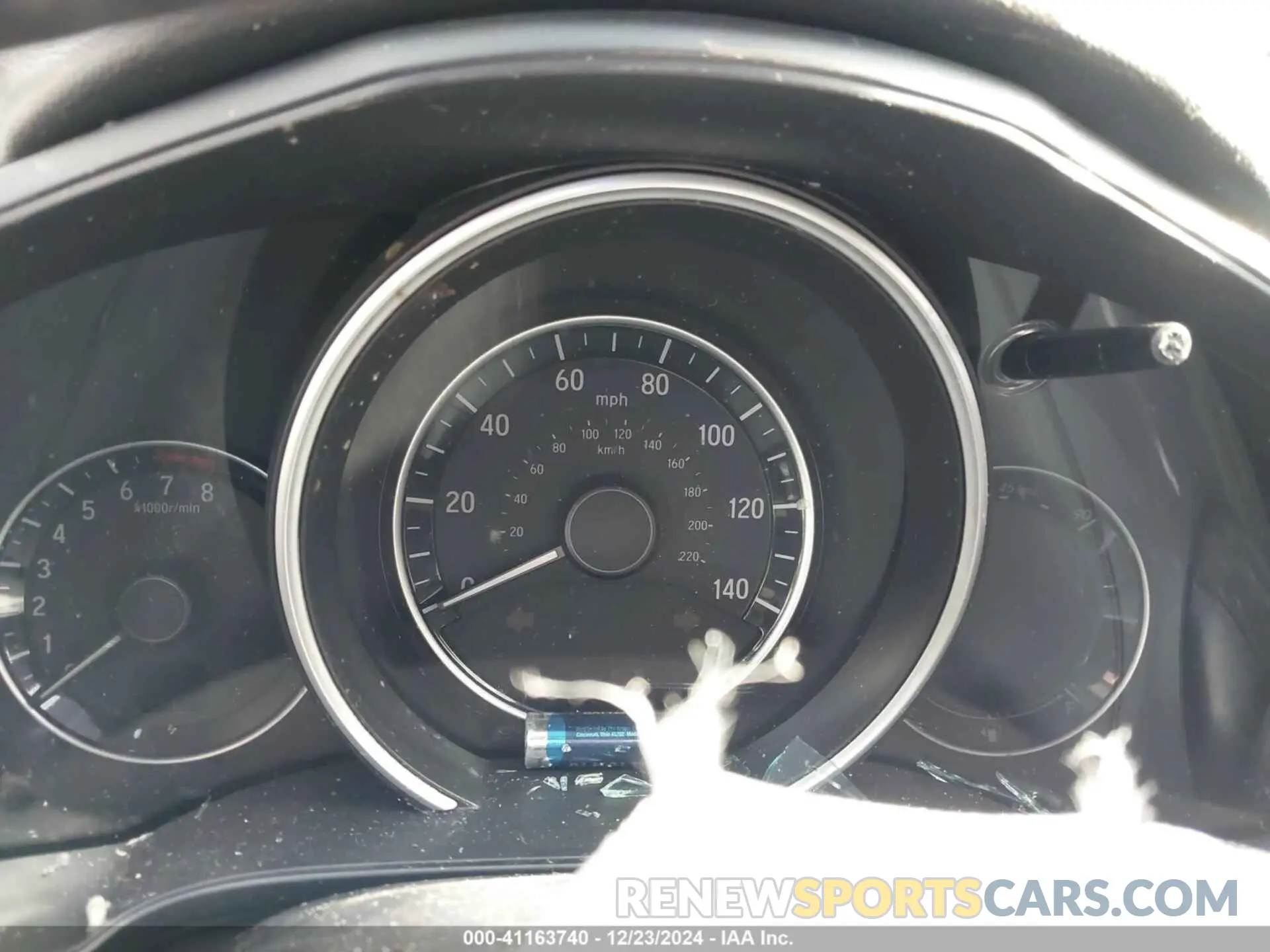 7 fotografías del automóvil dañado 3HGGK5H63LM734164 HONDA FIT 2020