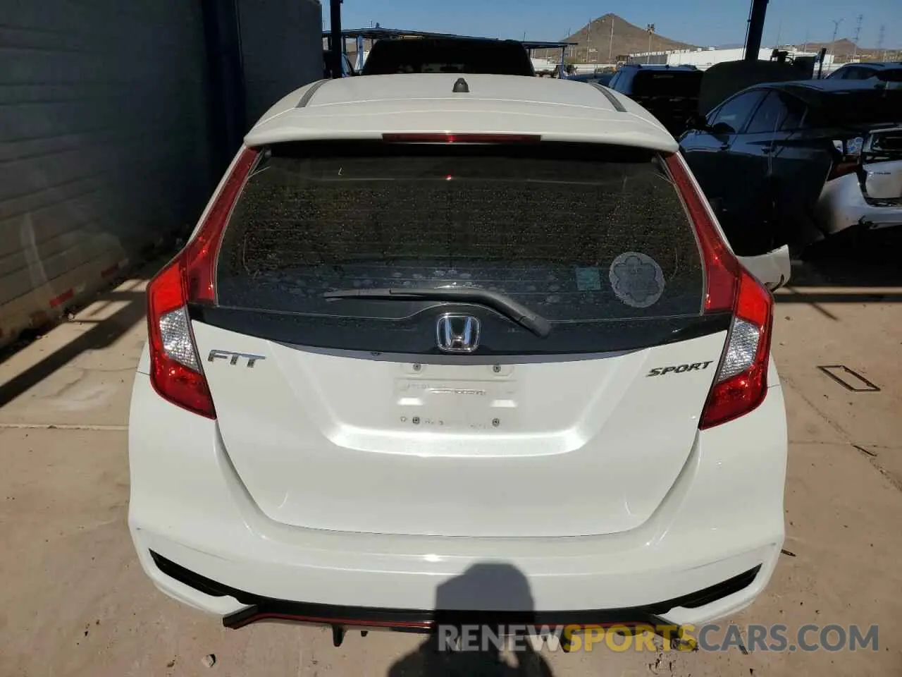 6 fotografías del automóvil dañado 3HGGK5H66LM726821 HONDA FIT 2020