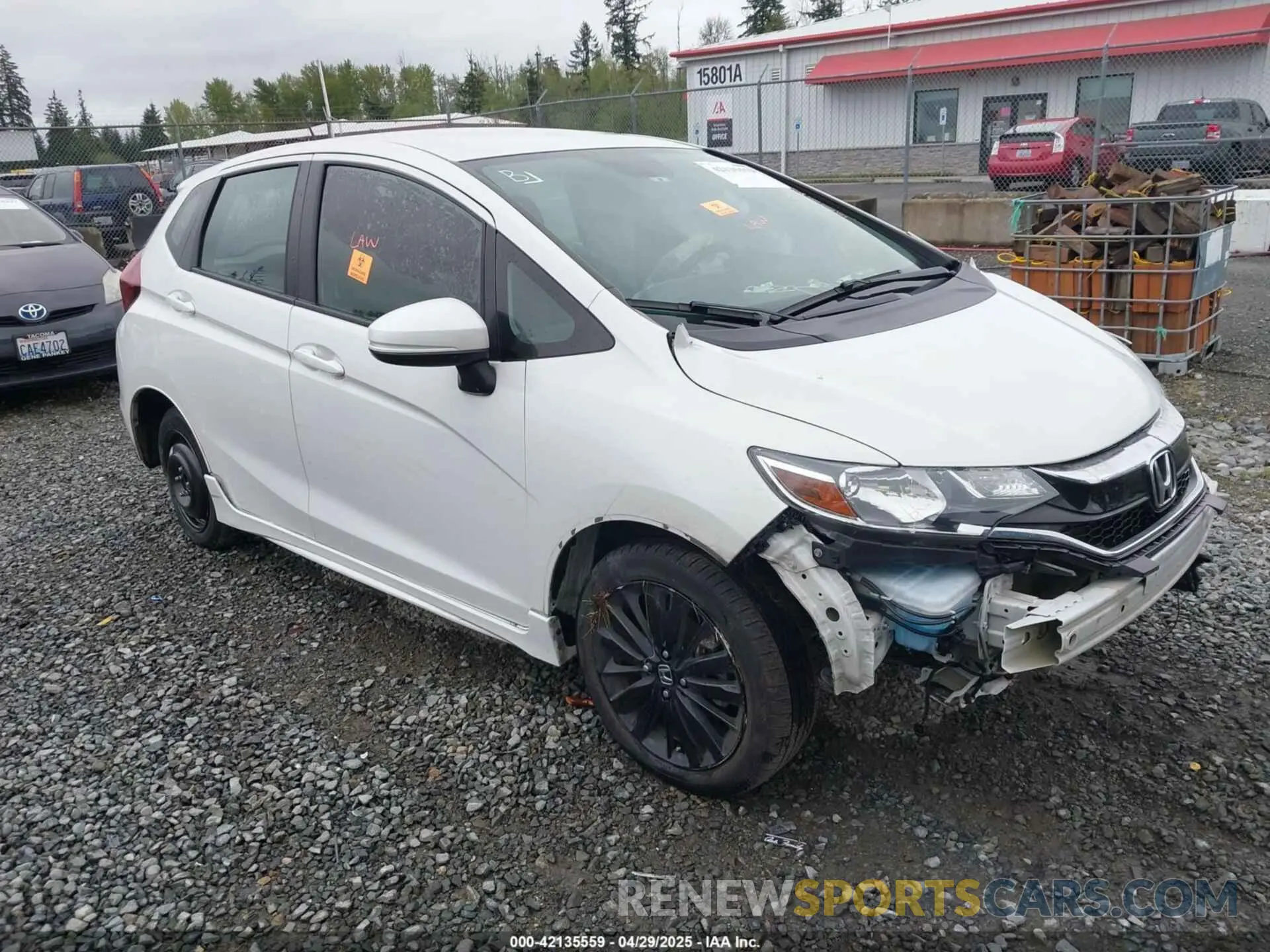1 fotografías del automóvil dañado 3HGGK5H68LM715075 HONDA FIT 2020