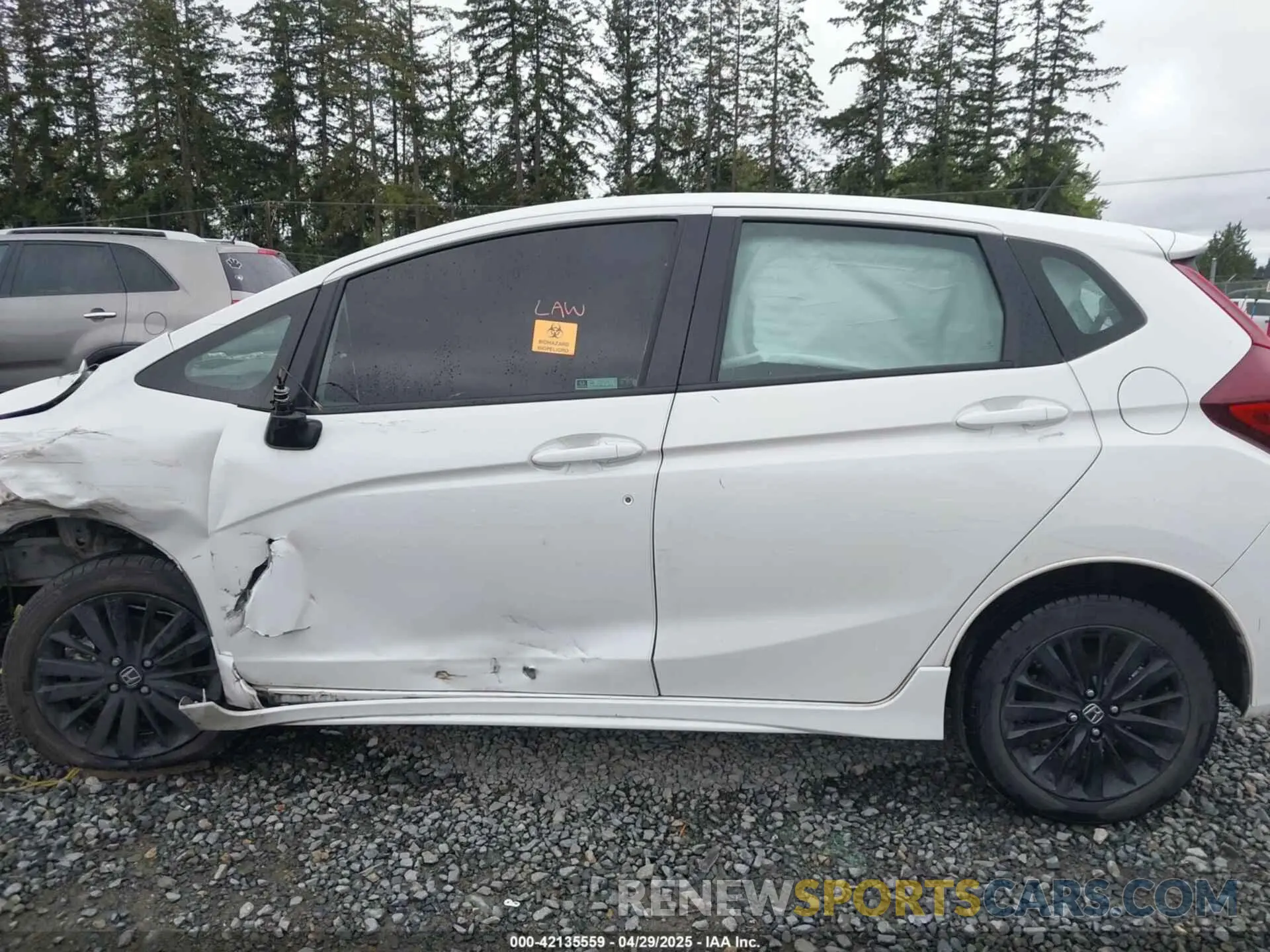 13 fotografías del automóvil dañado 3HGGK5H68LM715075 HONDA FIT 2020