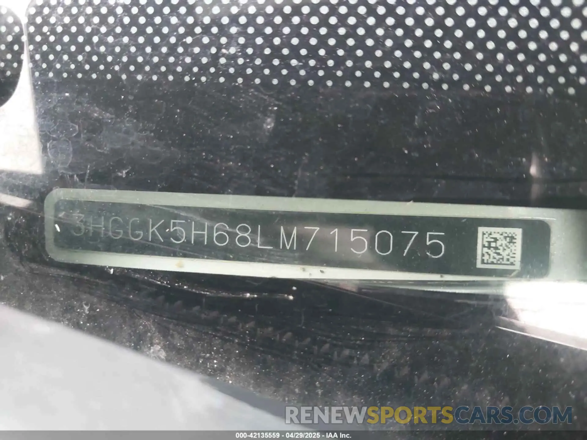 9 fotografías del automóvil dañado 3HGGK5H68LM715075 HONDA FIT 2020