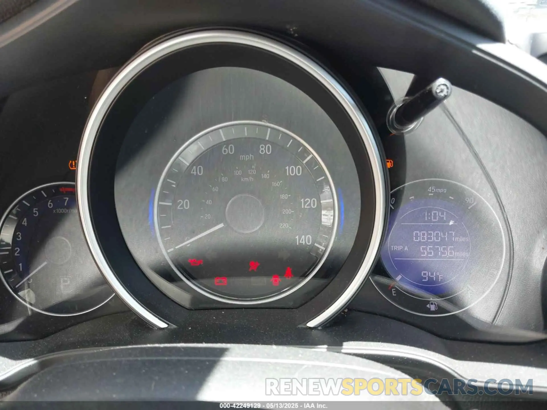 7 fotografías del automóvil dañado 3HGGK5H69LM725128 HONDA FIT 2020