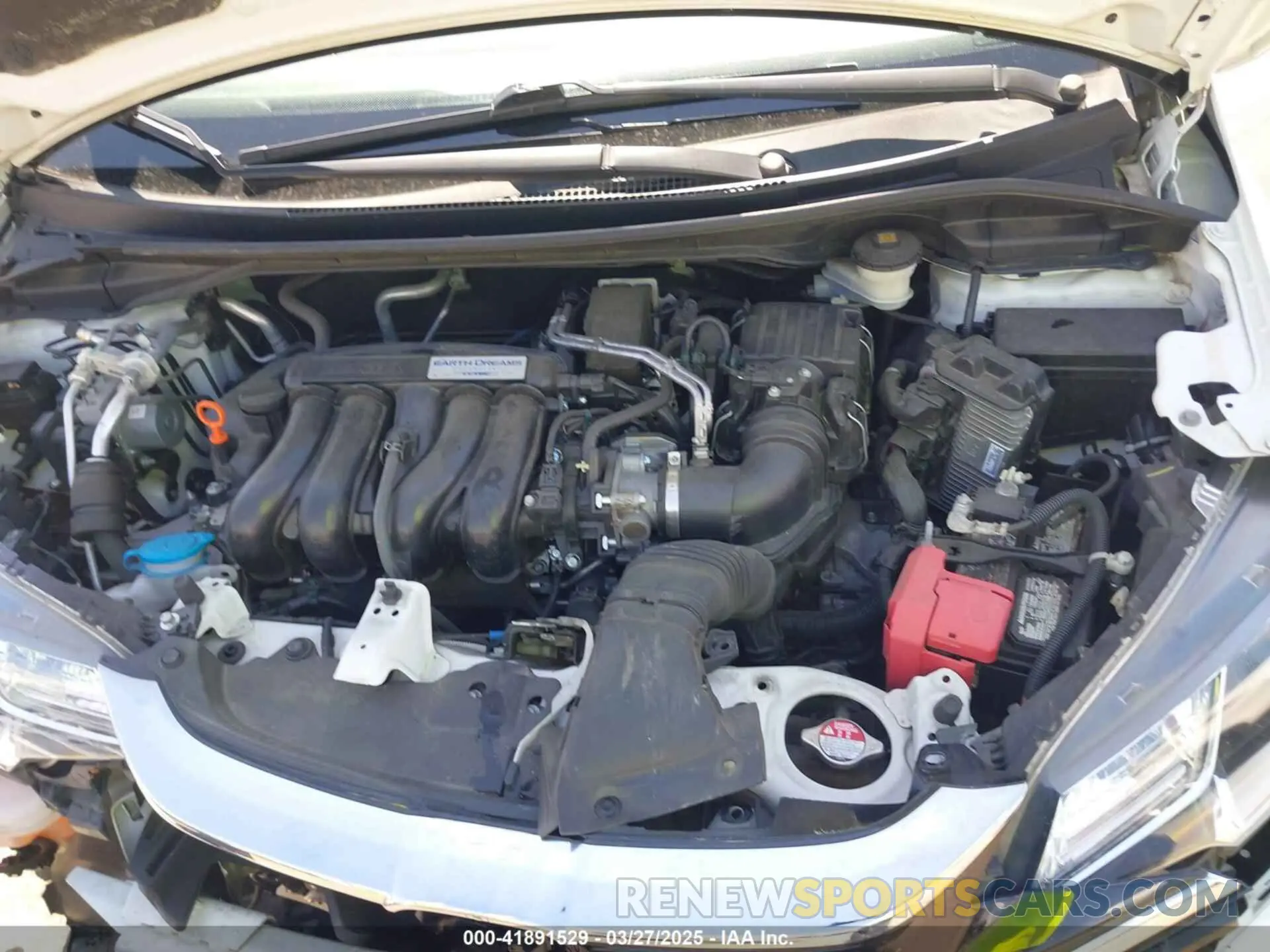 10 fotografías del automóvil dañado 3HGGK5H80LM713628 HONDA FIT 2020
