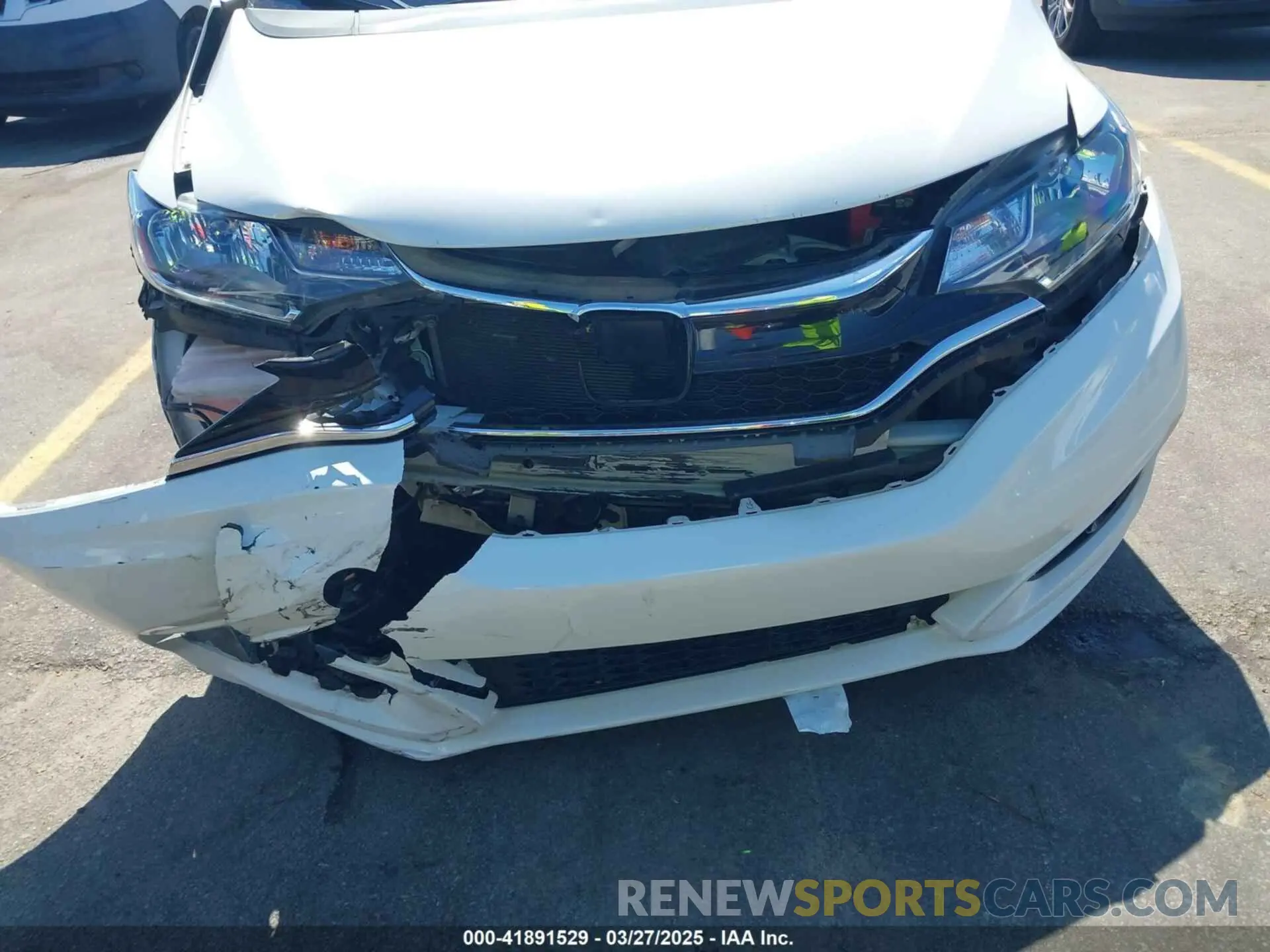 6 fotografías del automóvil dañado 3HGGK5H80LM713628 HONDA FIT 2020