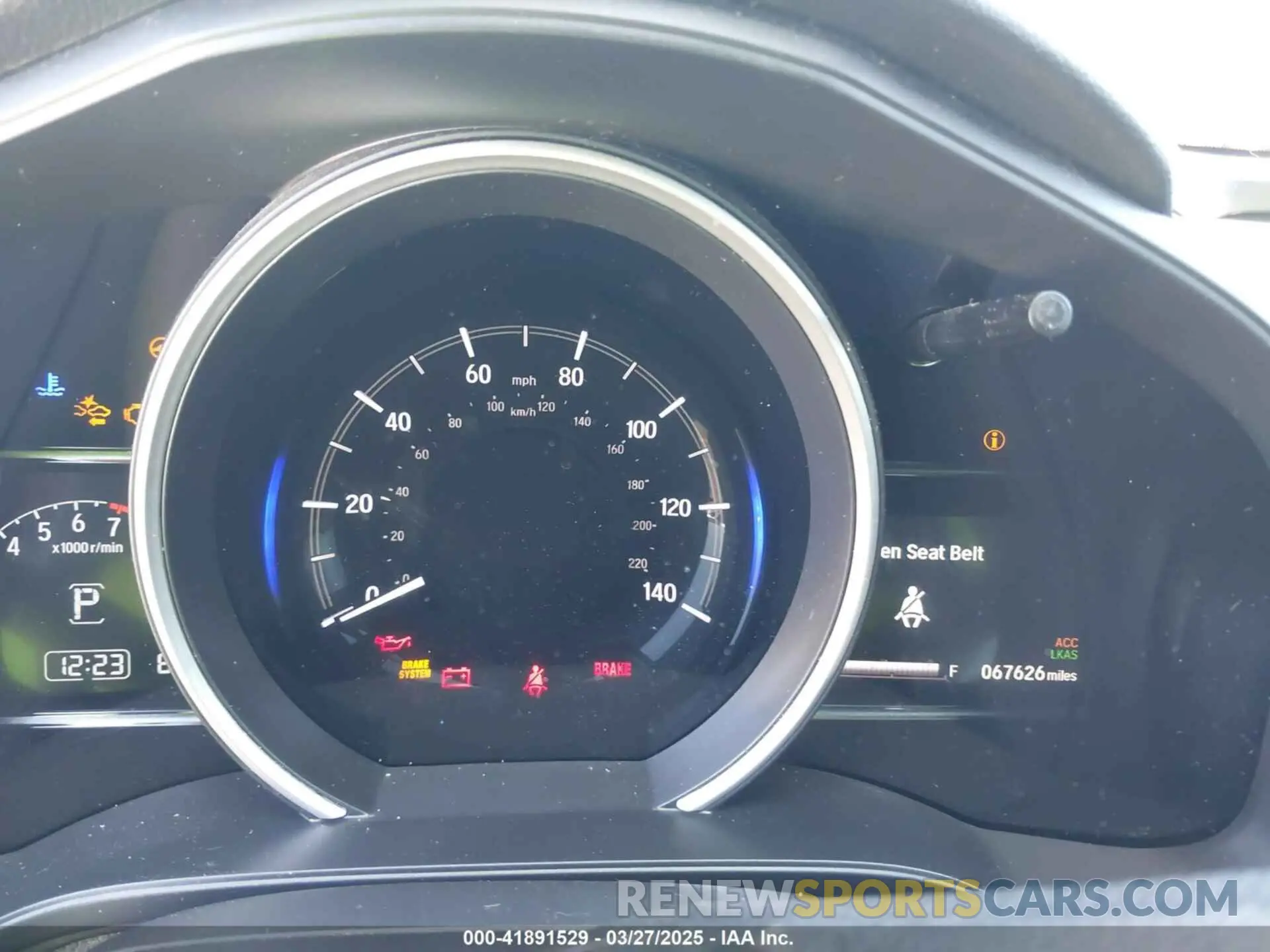 7 fotografías del automóvil dañado 3HGGK5H80LM713628 HONDA FIT 2020