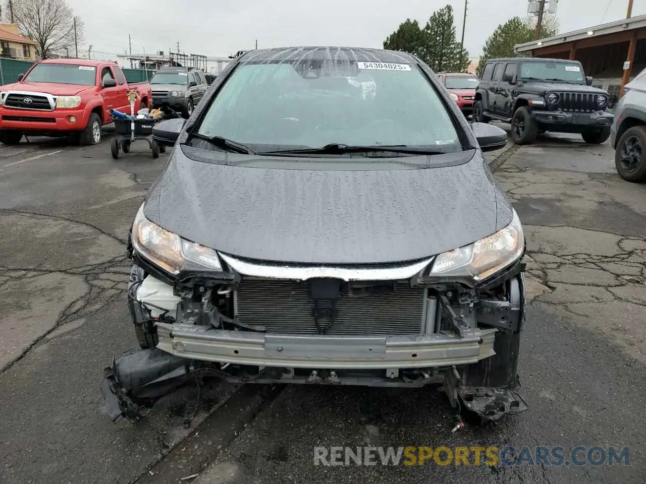 5 fotografías del automóvil dañado 3HGGK5H82LM715736 HONDA FIT 2020