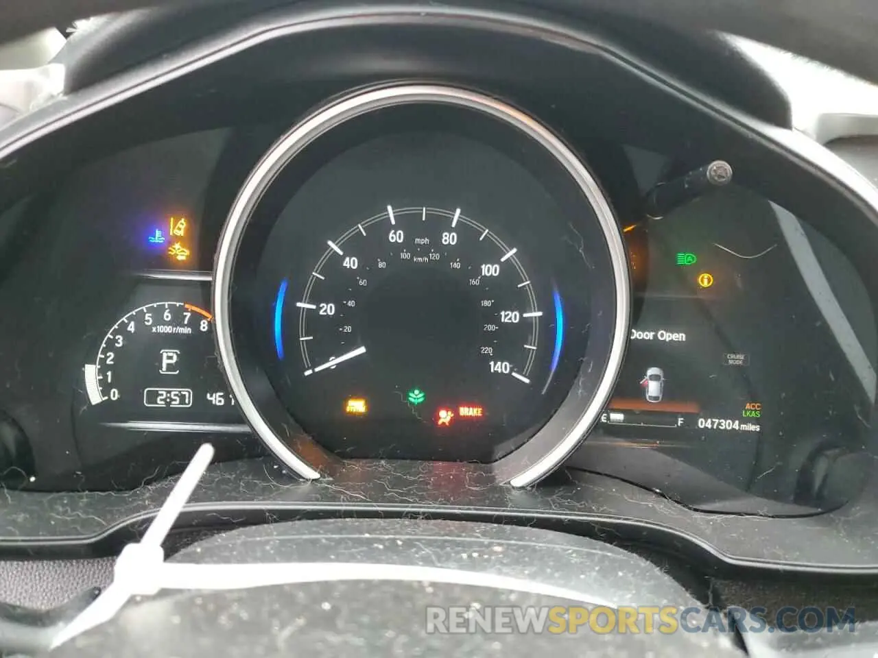 9 fotografías del automóvil dañado 3HGGK5H82LM715736 HONDA FIT 2020