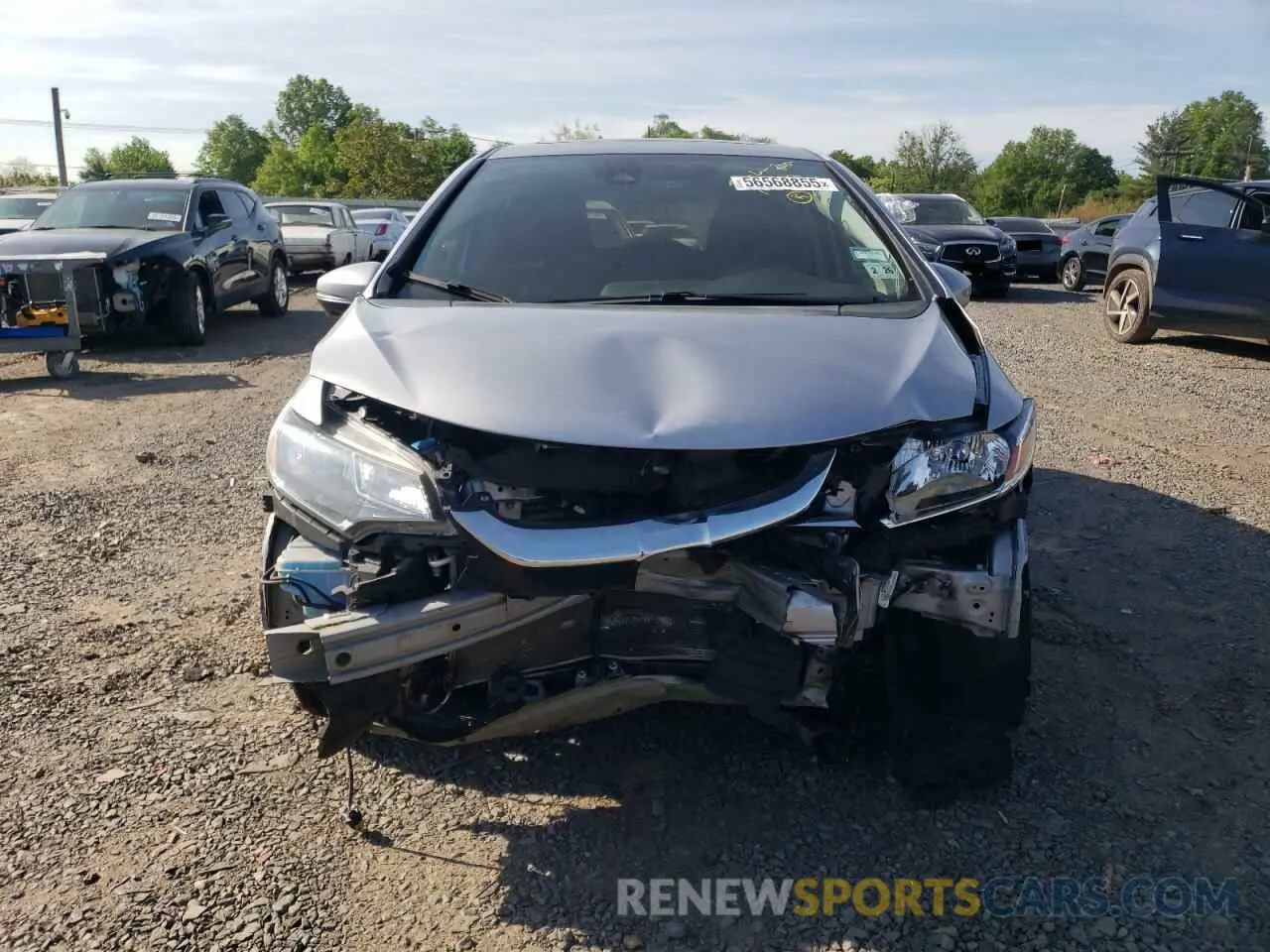 5 fotografías del automóvil dañado 3HGGK5H84LM733705 HONDA FIT 2020