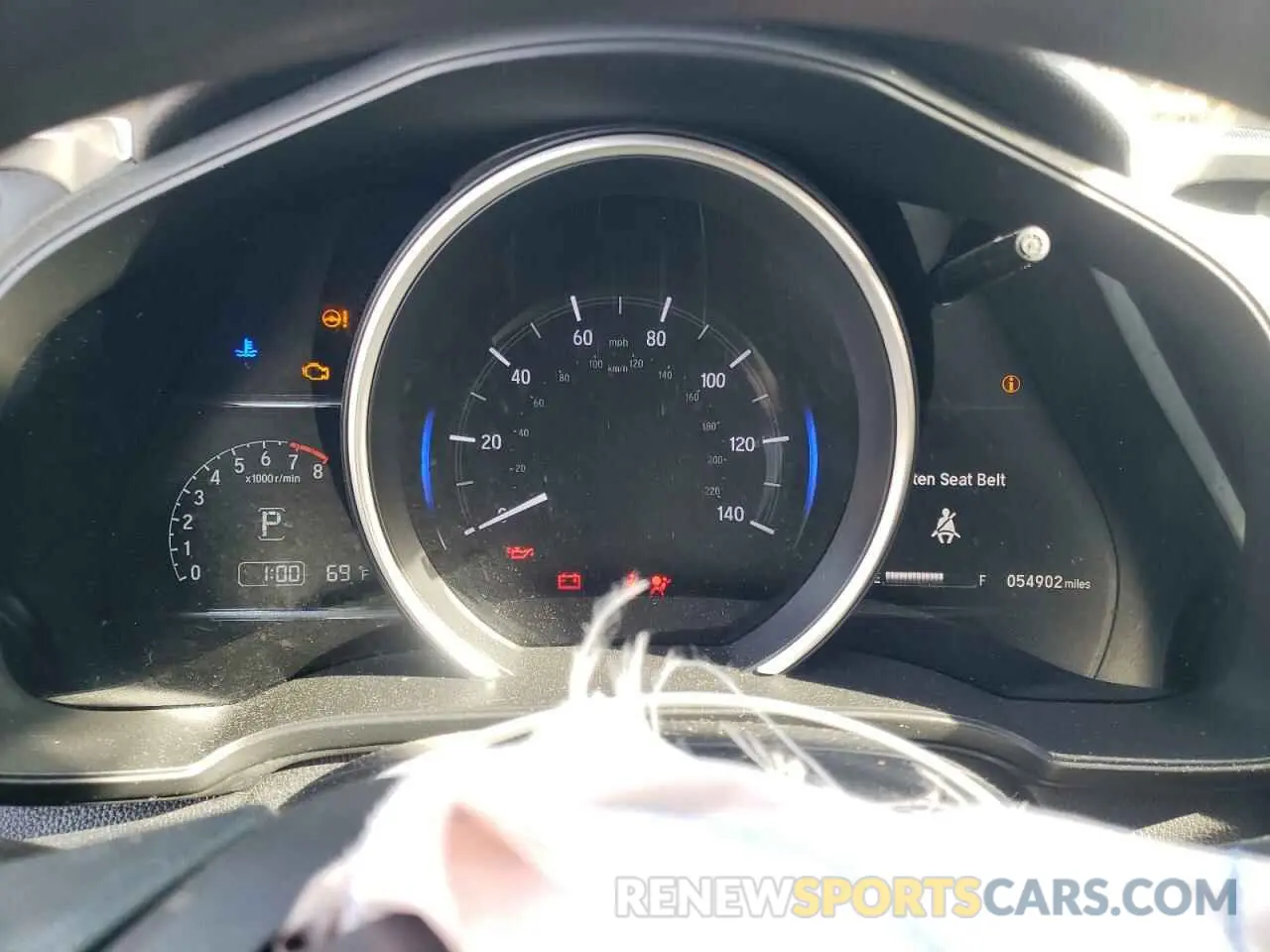 9 fotografías del automóvil dañado 3HGGK5H84LM733705 HONDA FIT 2020