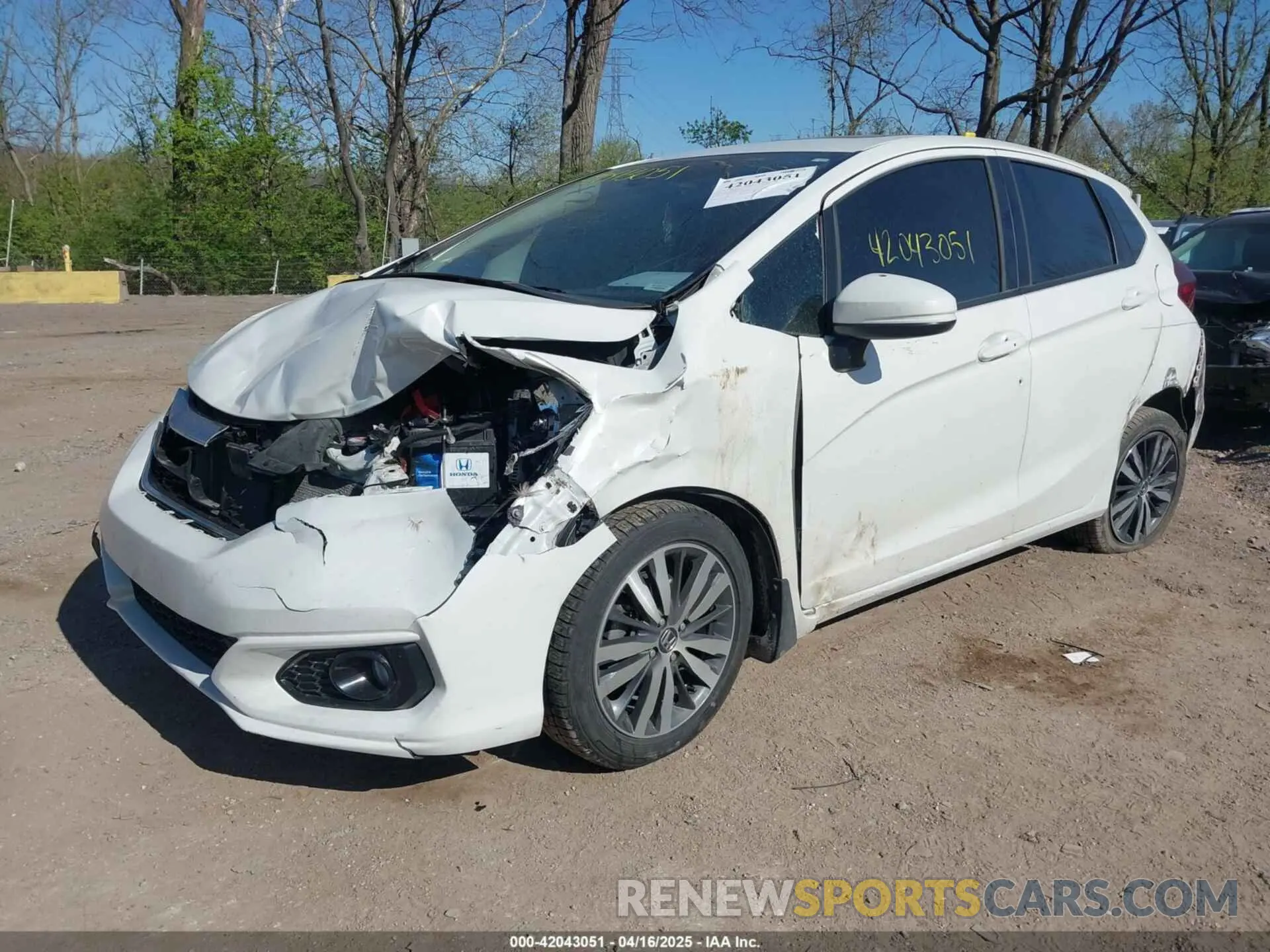 6 fotografías del automóvil dañado 3HGGK5H87LM723802 HONDA FIT 2020