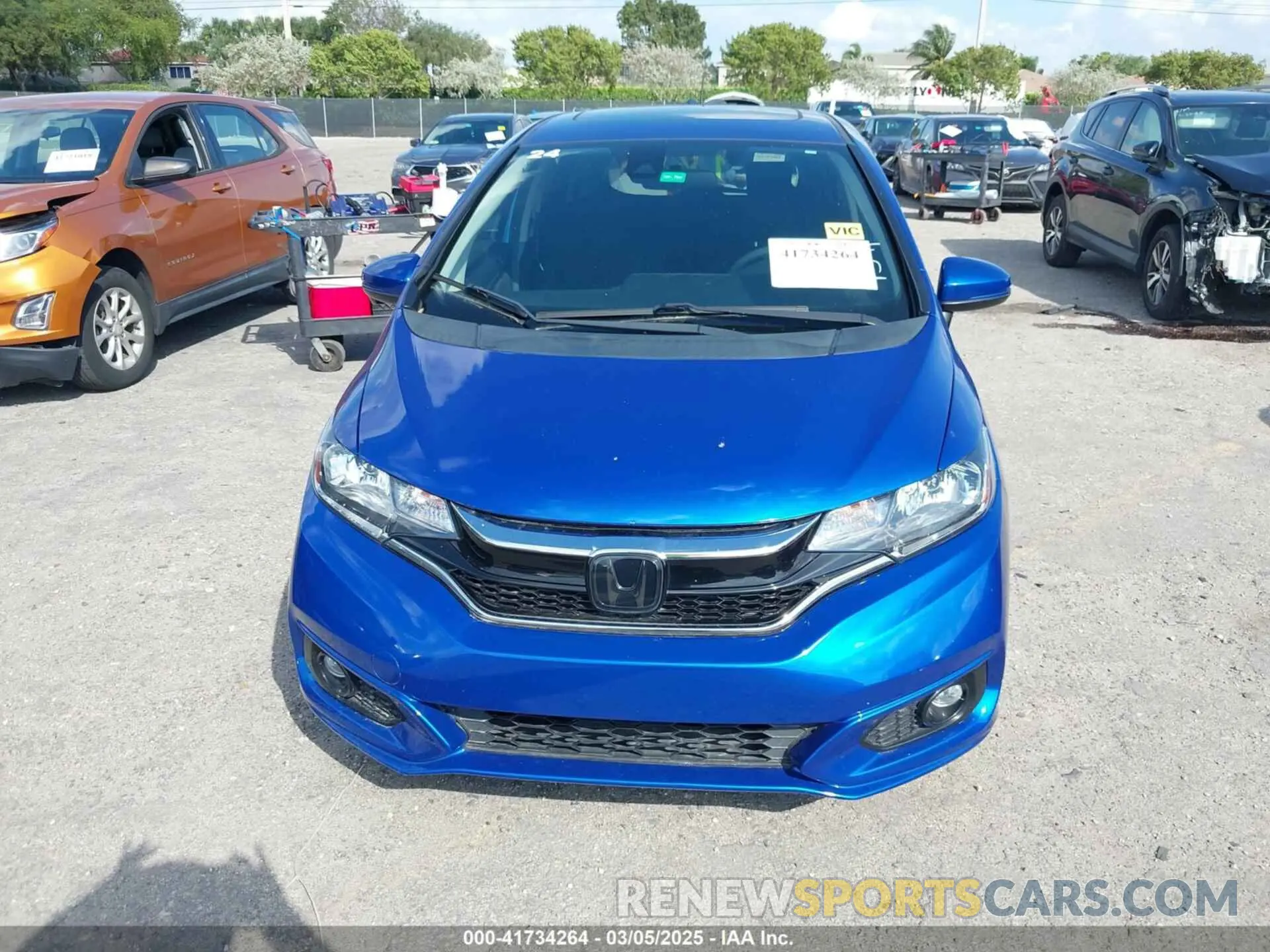 11 fotografías del automóvil dañado 3HGGK5H88LM701341 HONDA FIT 2020