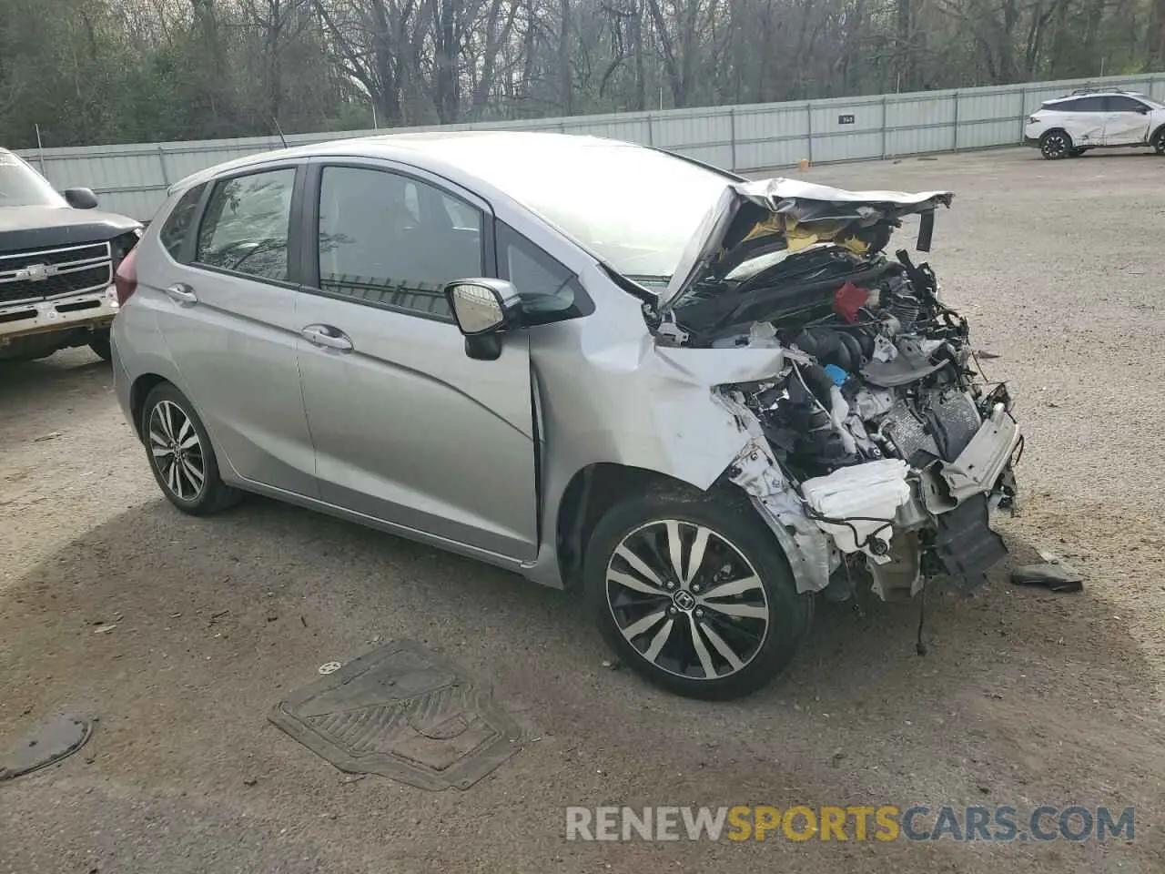 4 fotografías del automóvil dañado 3HGGK5H88LM727261 HONDA FIT 2020