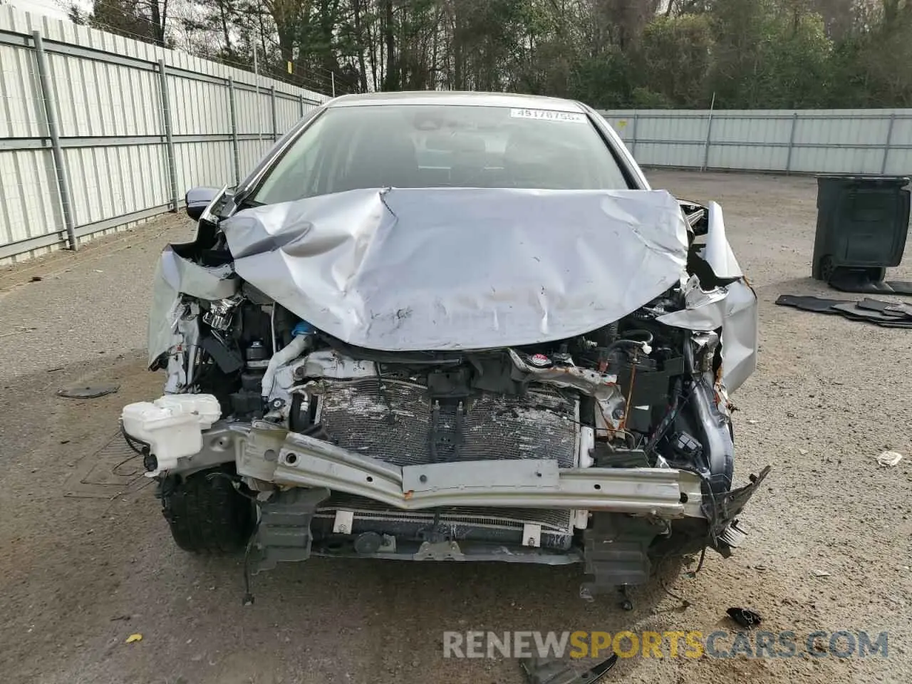 5 fotografías del automóvil dañado 3HGGK5H88LM727261 HONDA FIT 2020