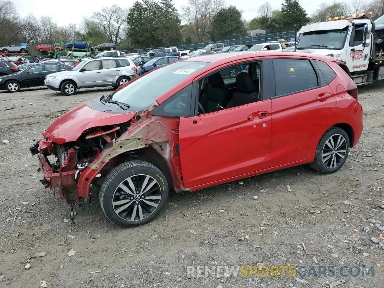 1 fotografías del automóvil dañado 3HGGK5H89LM704488 HONDA FIT 2020