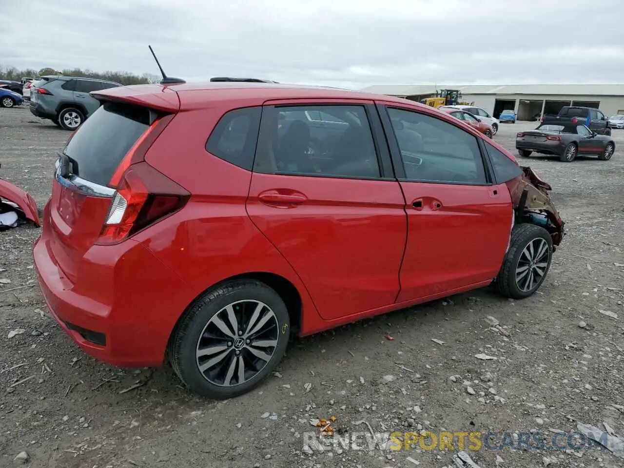 3 fotografías del automóvil dañado 3HGGK5H89LM704488 HONDA FIT 2020