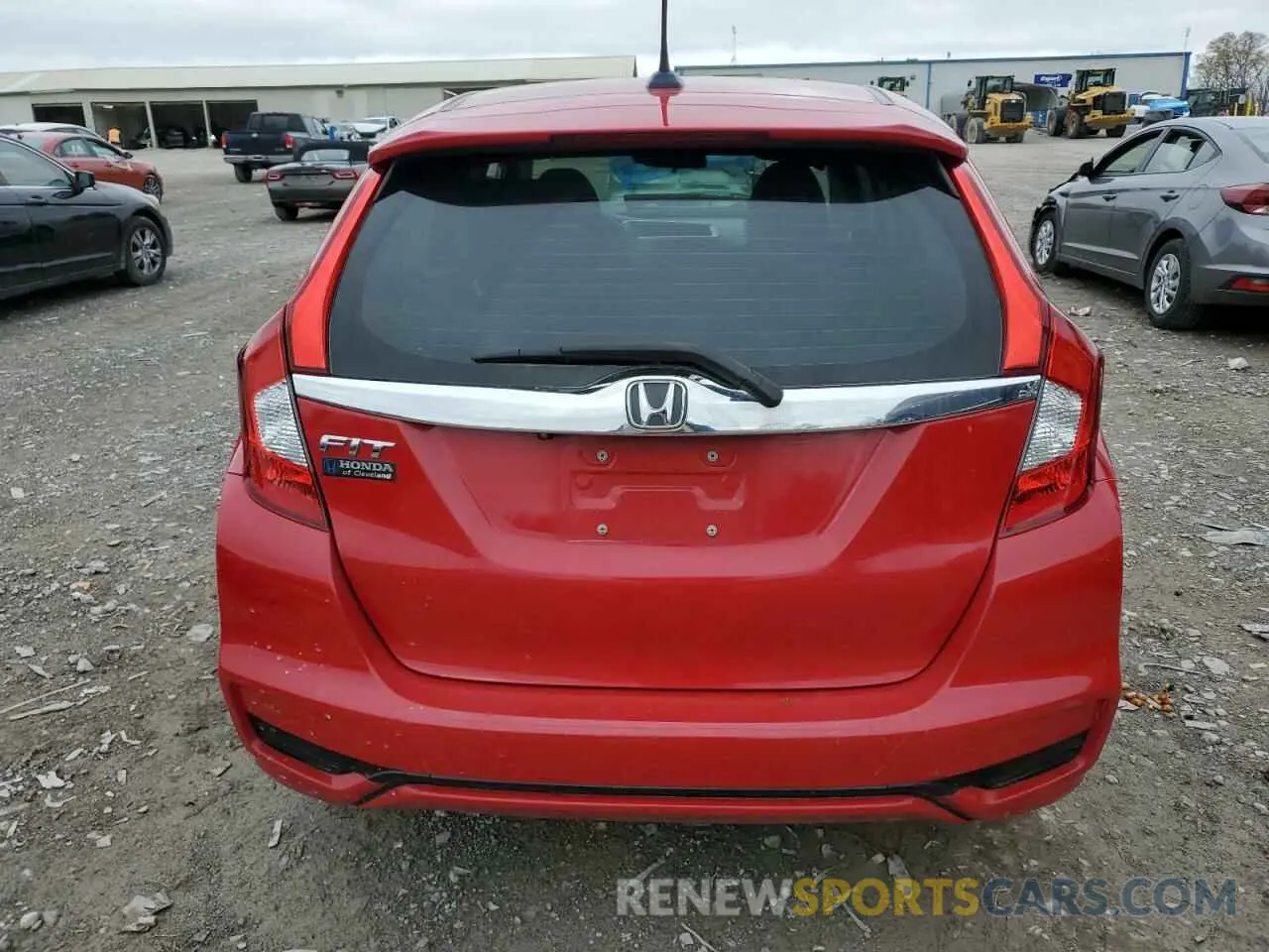 6 fotografías del automóvil dañado 3HGGK5H89LM704488 HONDA FIT 2020