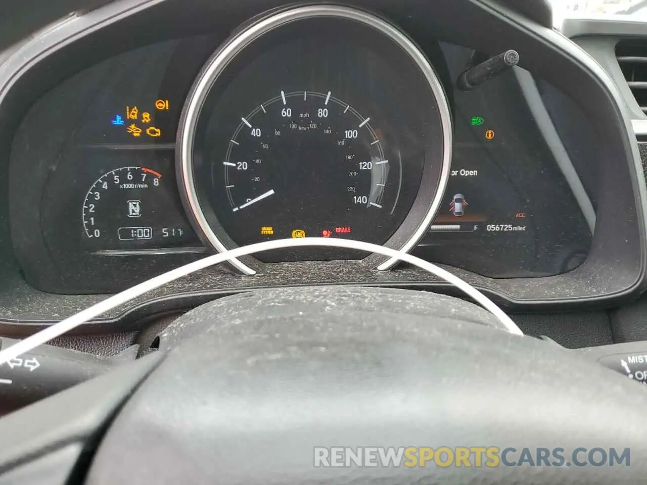 9 fotografías del automóvil dañado 3HGGK5H89LM704488 HONDA FIT 2020