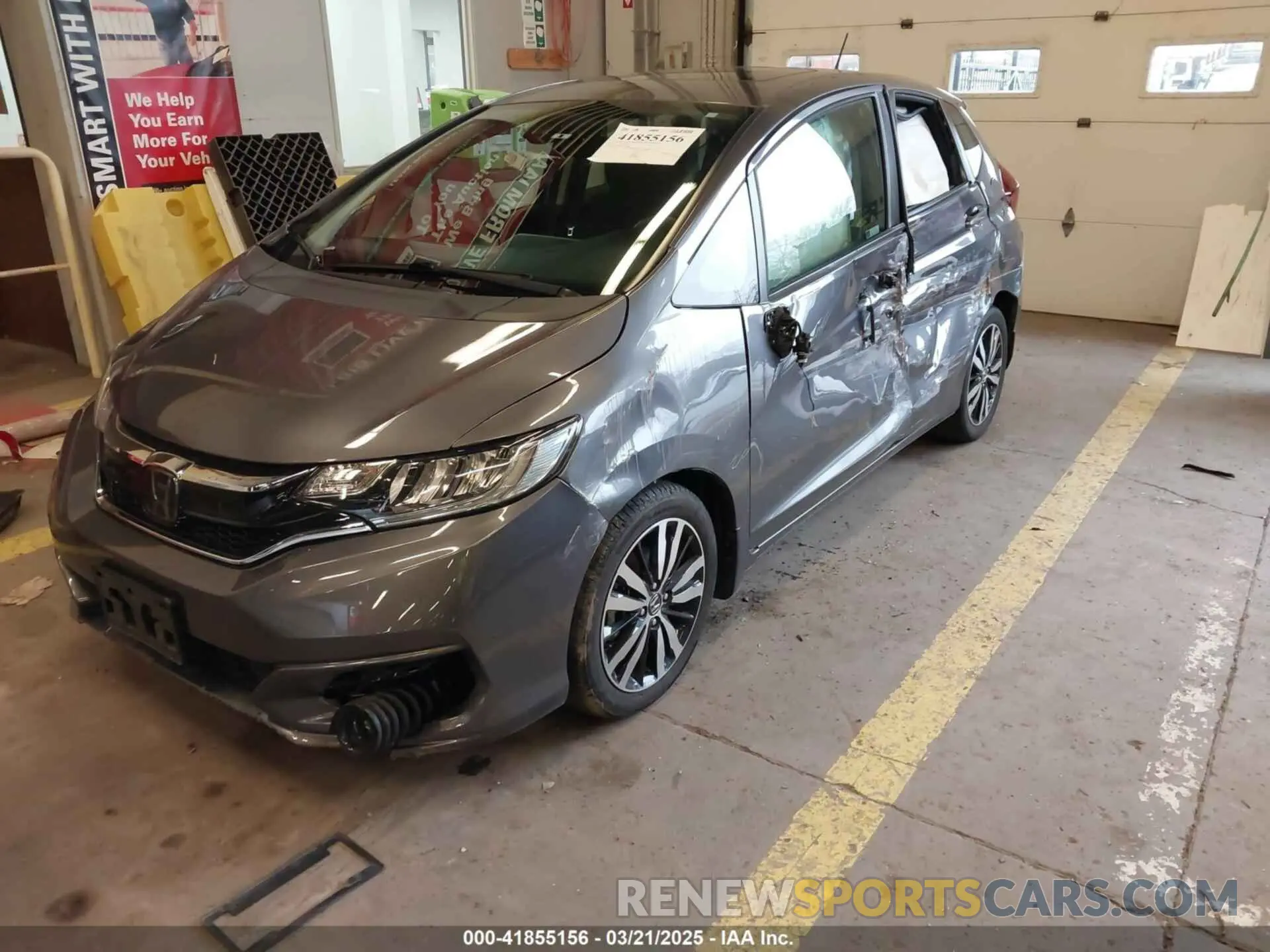6 fotografías del automóvil dañado 3HGGK5H89LM726992 HONDA FIT 2020