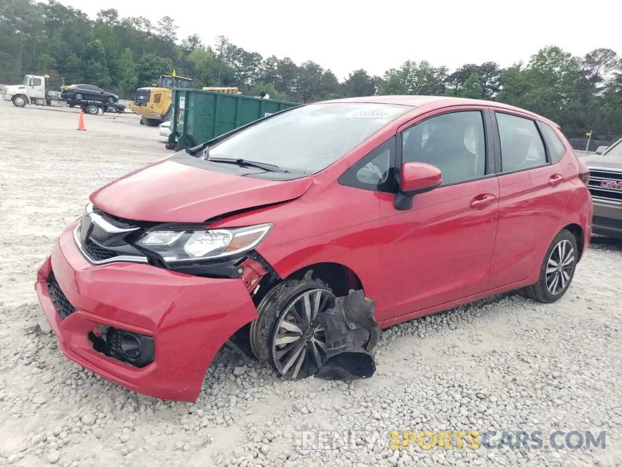1 fotografías del automóvil dañado 3HGGK5H96LM710385 HONDA FIT 2020