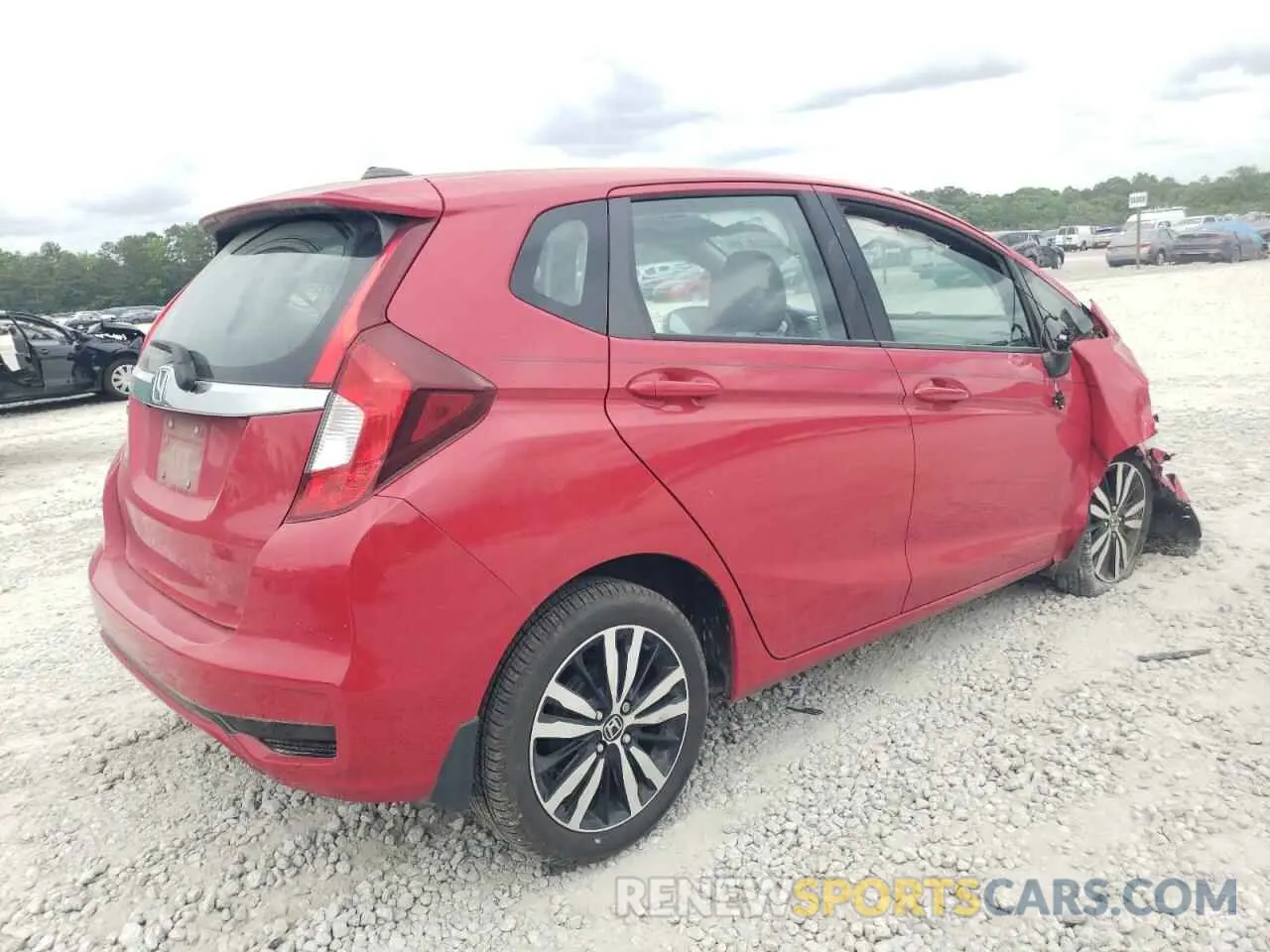 3 fotografías del automóvil dañado 3HGGK5H96LM710385 HONDA FIT 2020