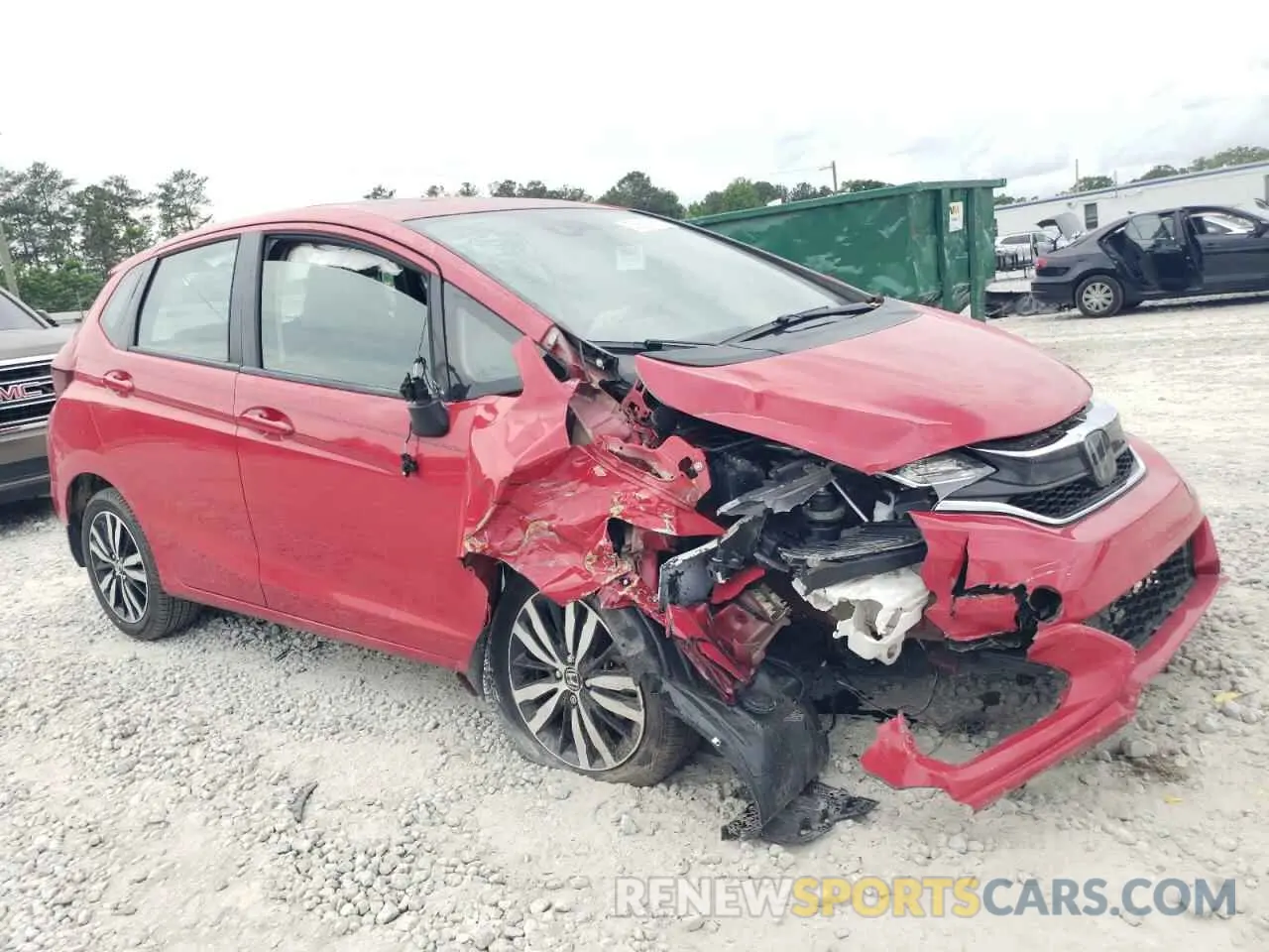 4 fotografías del automóvil dañado 3HGGK5H96LM710385 HONDA FIT 2020