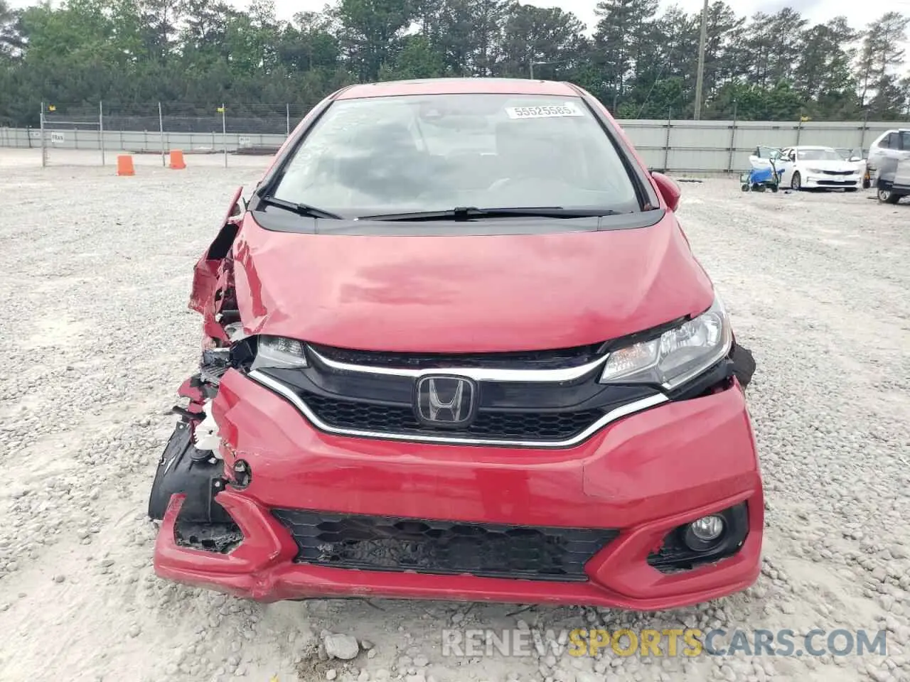 5 fotografías del automóvil dañado 3HGGK5H96LM710385 HONDA FIT 2020