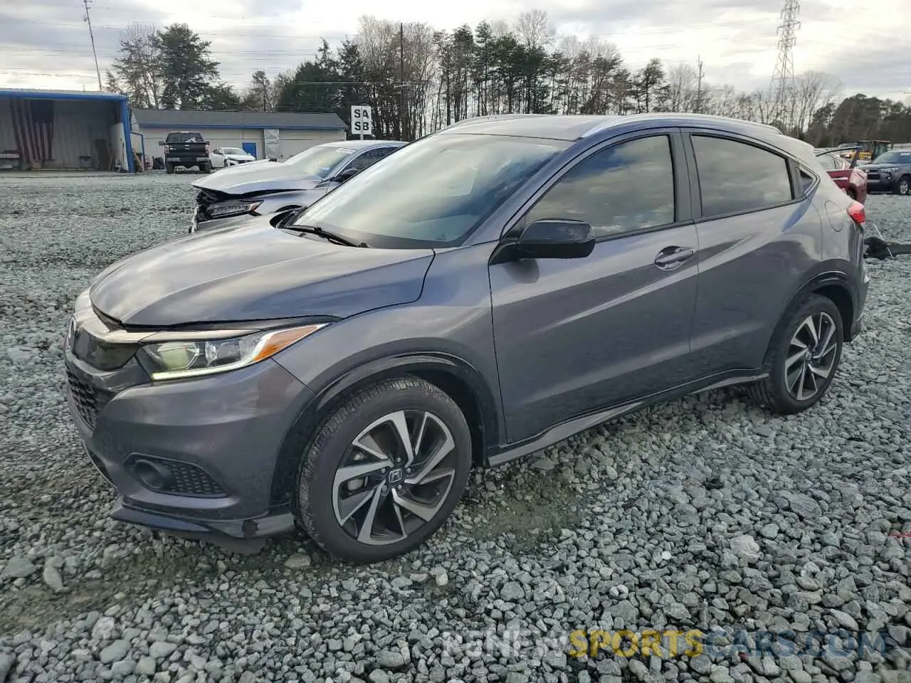 1 fotografías del automóvil dañado 3CZRU5H11KG708806 HONDA HR-V 2019