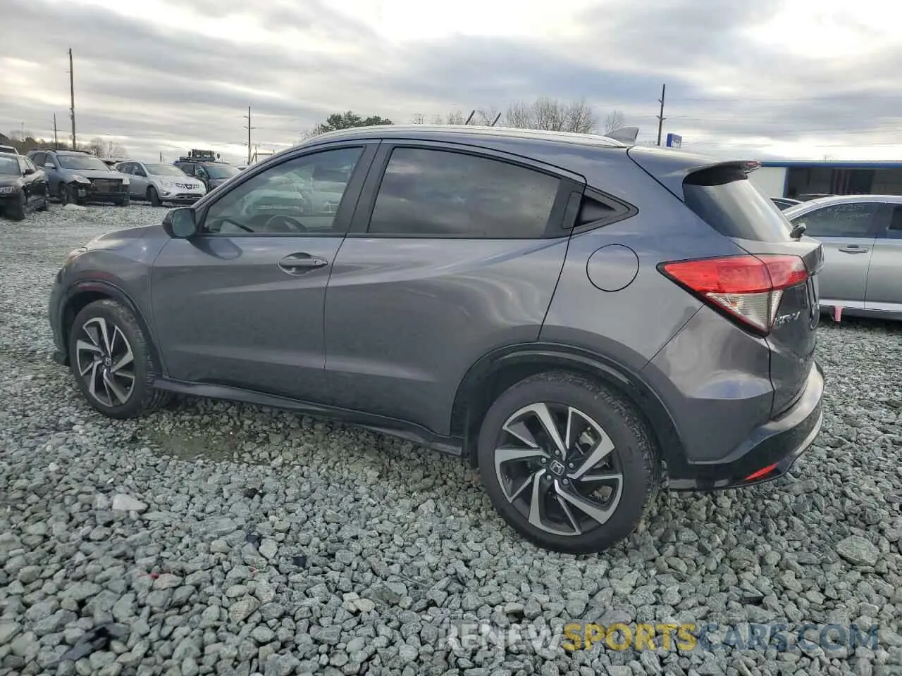 2 fotografías del automóvil dañado 3CZRU5H11KG708806 HONDA HR-V 2019
