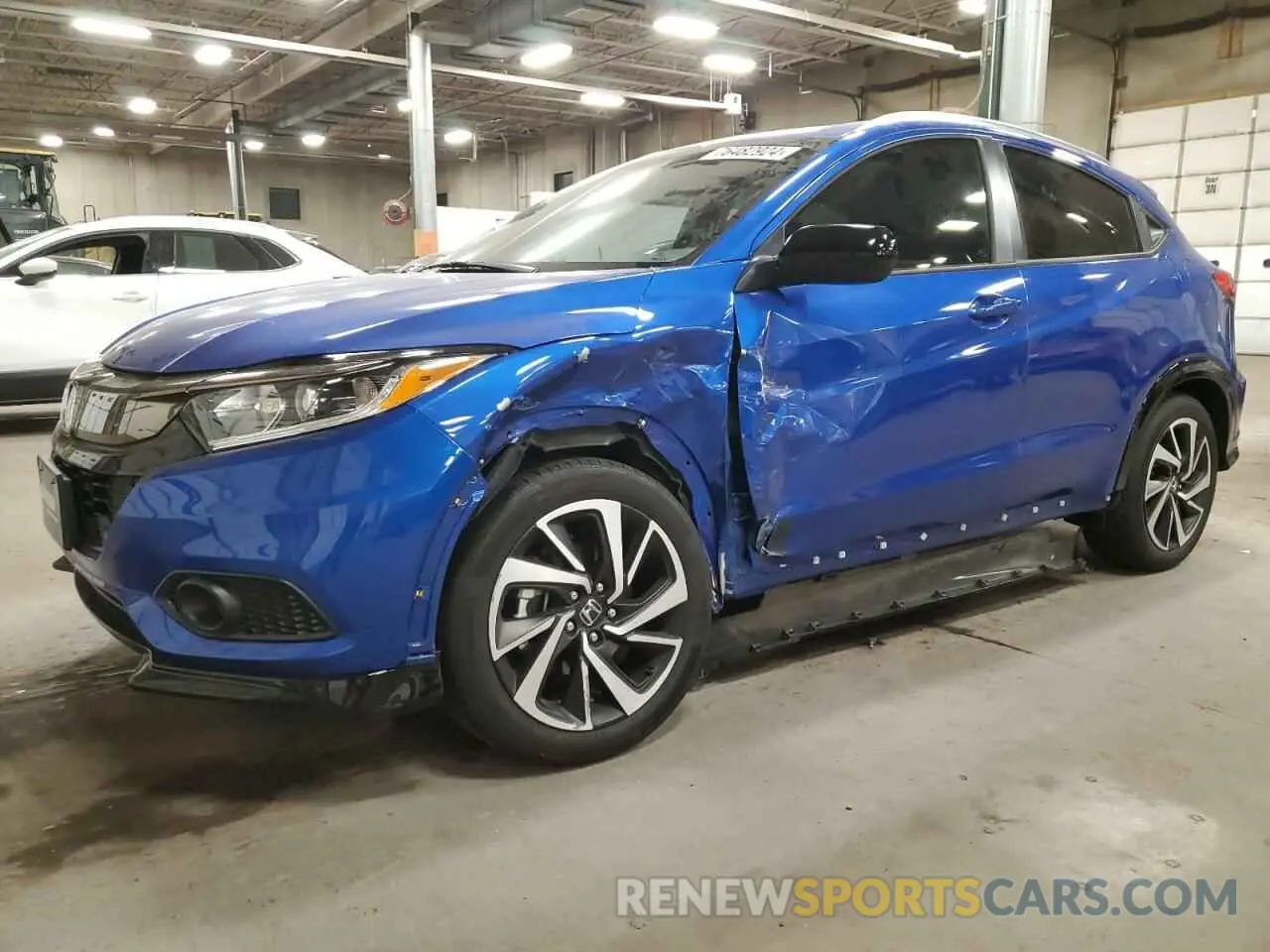 1 fotografías del automóvil dañado 3CZRU5H12KG715330 HONDA HR-V 2019
