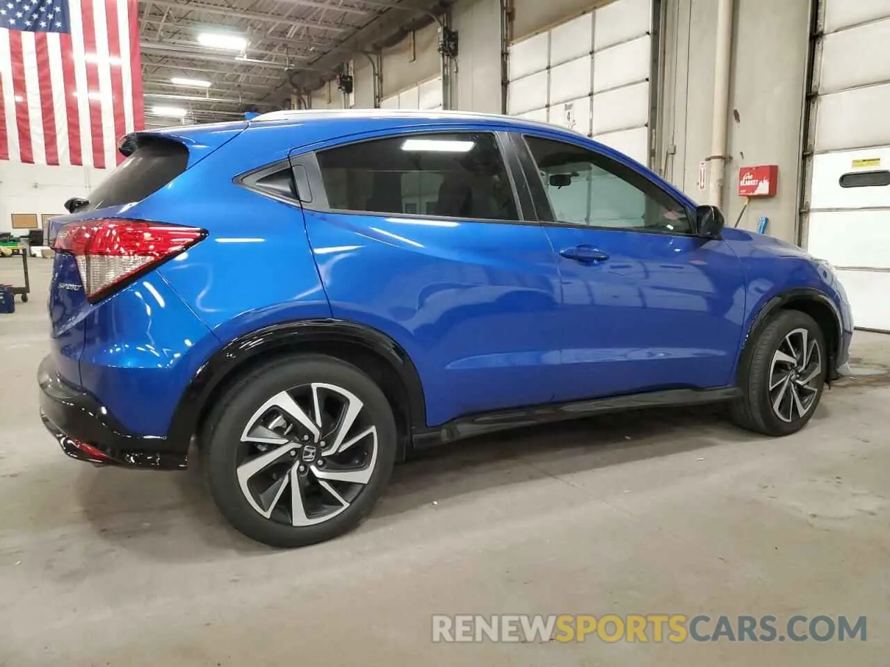 3 fotografías del automóvil dañado 3CZRU5H12KG715330 HONDA HR-V 2019