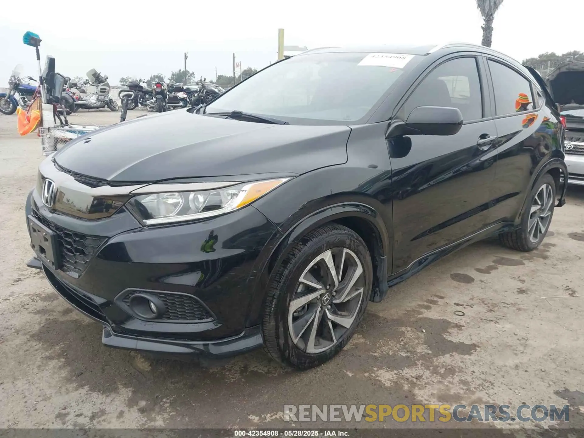 2 fotografías del automóvil dañado 3CZRU5H12KM726569 HONDA HR-V 2019