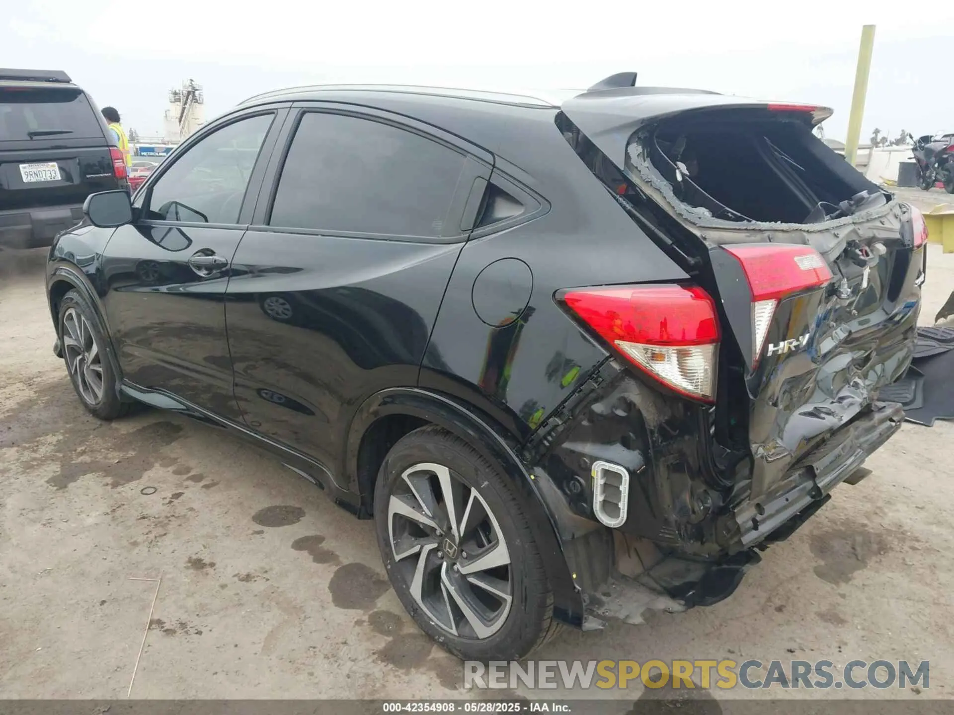 3 fotografías del automóvil dañado 3CZRU5H12KM726569 HONDA HR-V 2019