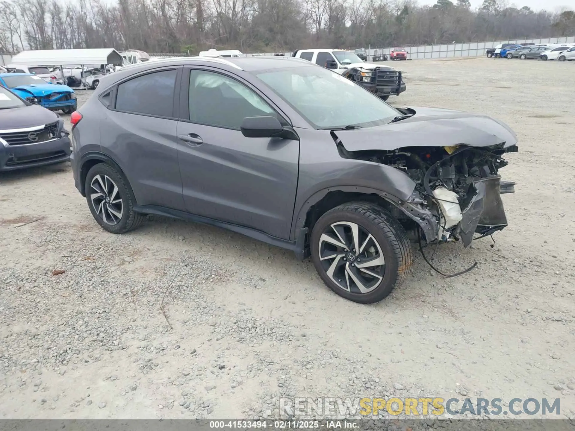 1 fotografías del automóvil dañado 3CZRU5H13KG709181 HONDA HR-V 2019