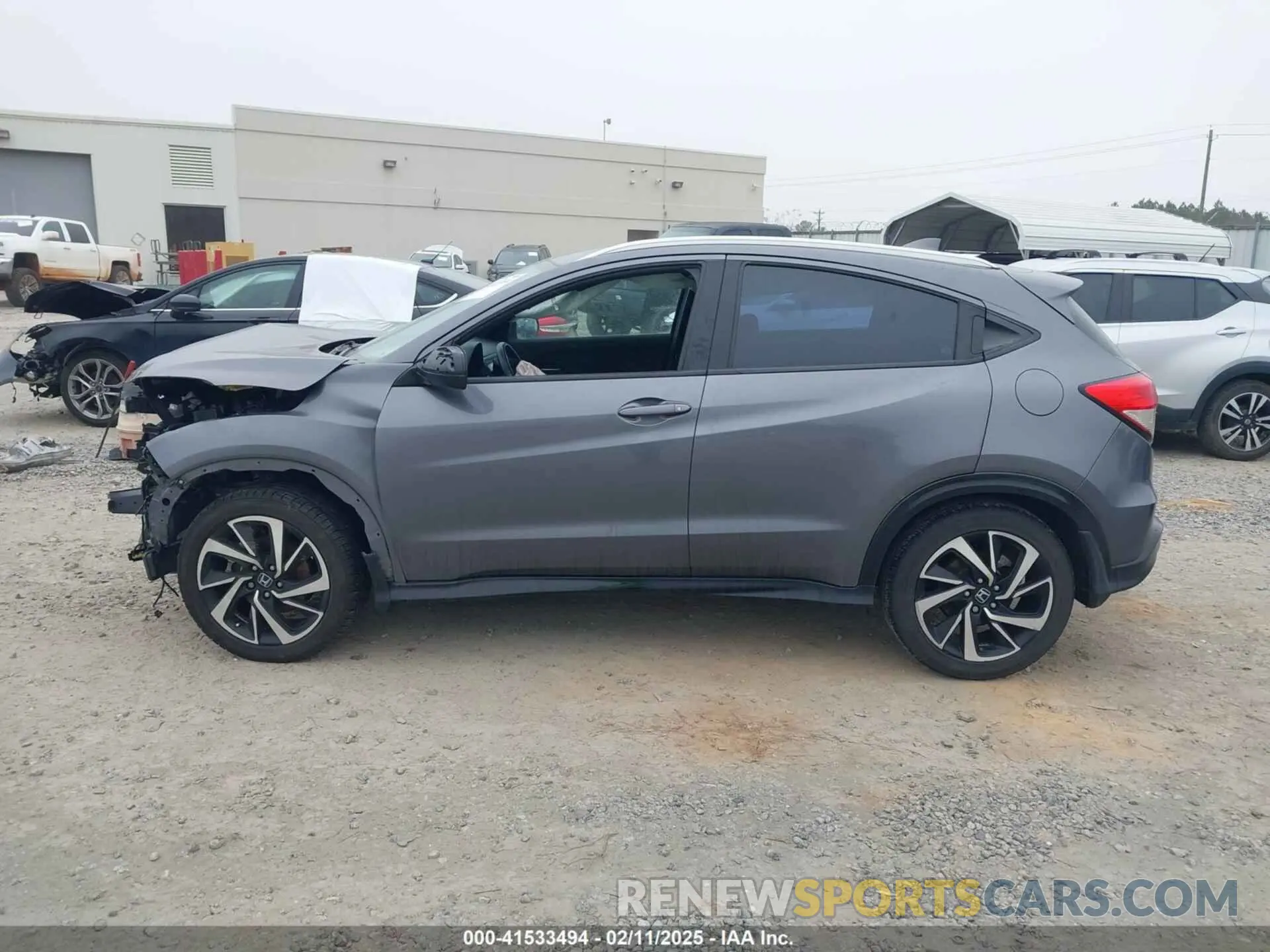 14 fotografías del automóvil dañado 3CZRU5H13KG709181 HONDA HR-V 2019