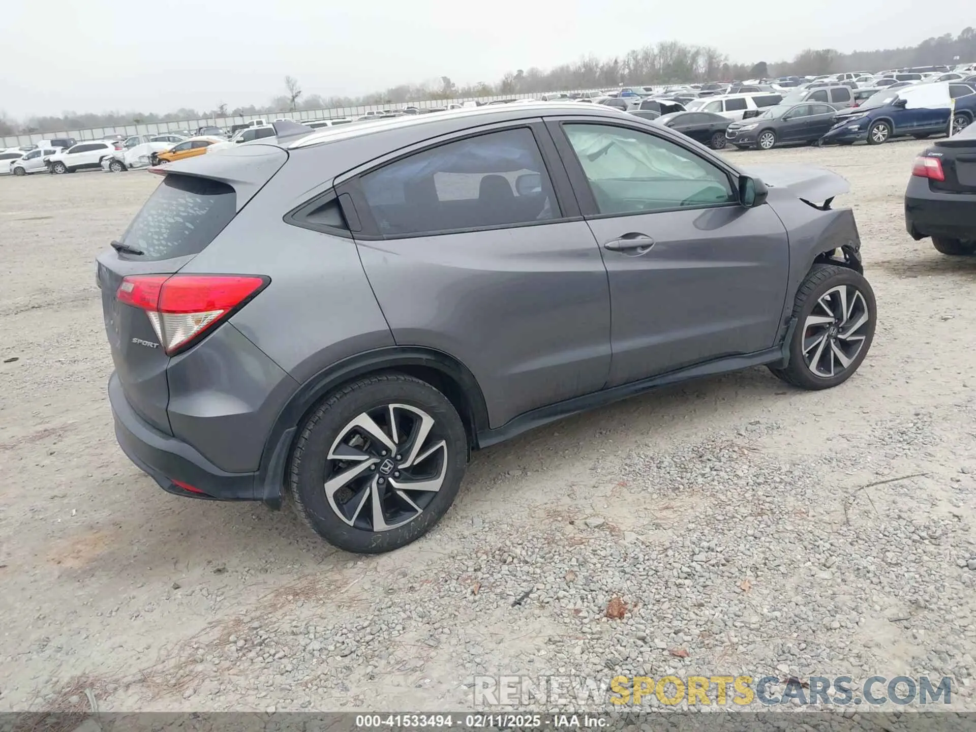4 fotografías del automóvil dañado 3CZRU5H13KG709181 HONDA HR-V 2019