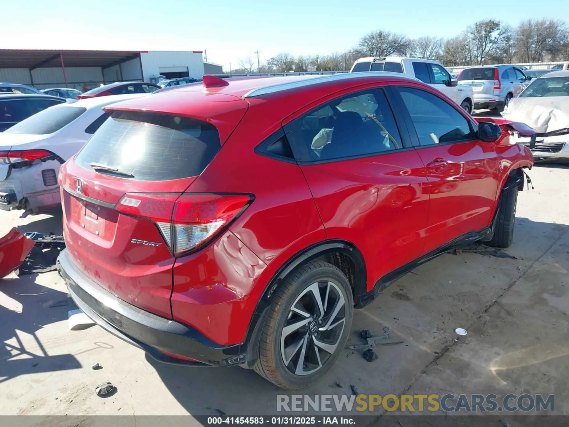 4 fotografías del automóvil dañado 3CZRU5H14KG706211 HONDA HR-V 2019