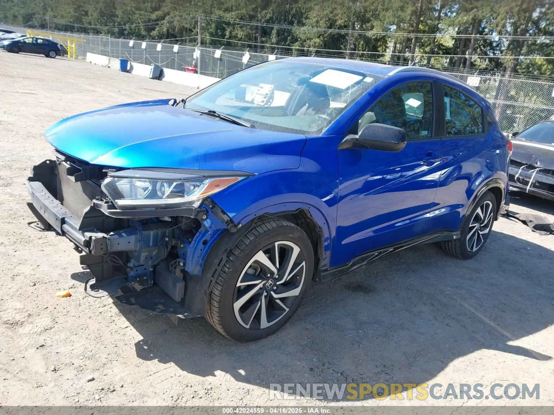 2 fotografías del automóvil dañado 3CZRU5H14KG716026 HONDA HR-V 2019