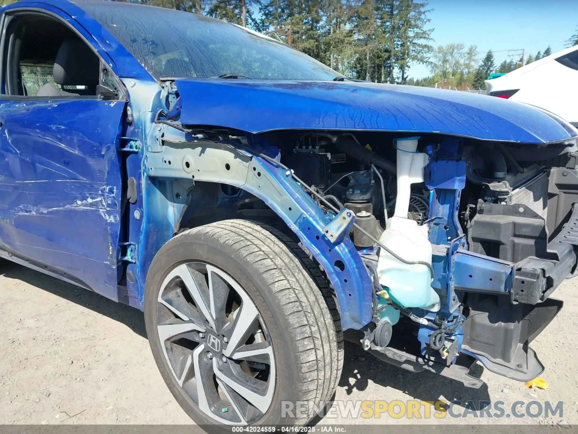 6 fotografías del automóvil dañado 3CZRU5H14KG716026 HONDA HR-V 2019