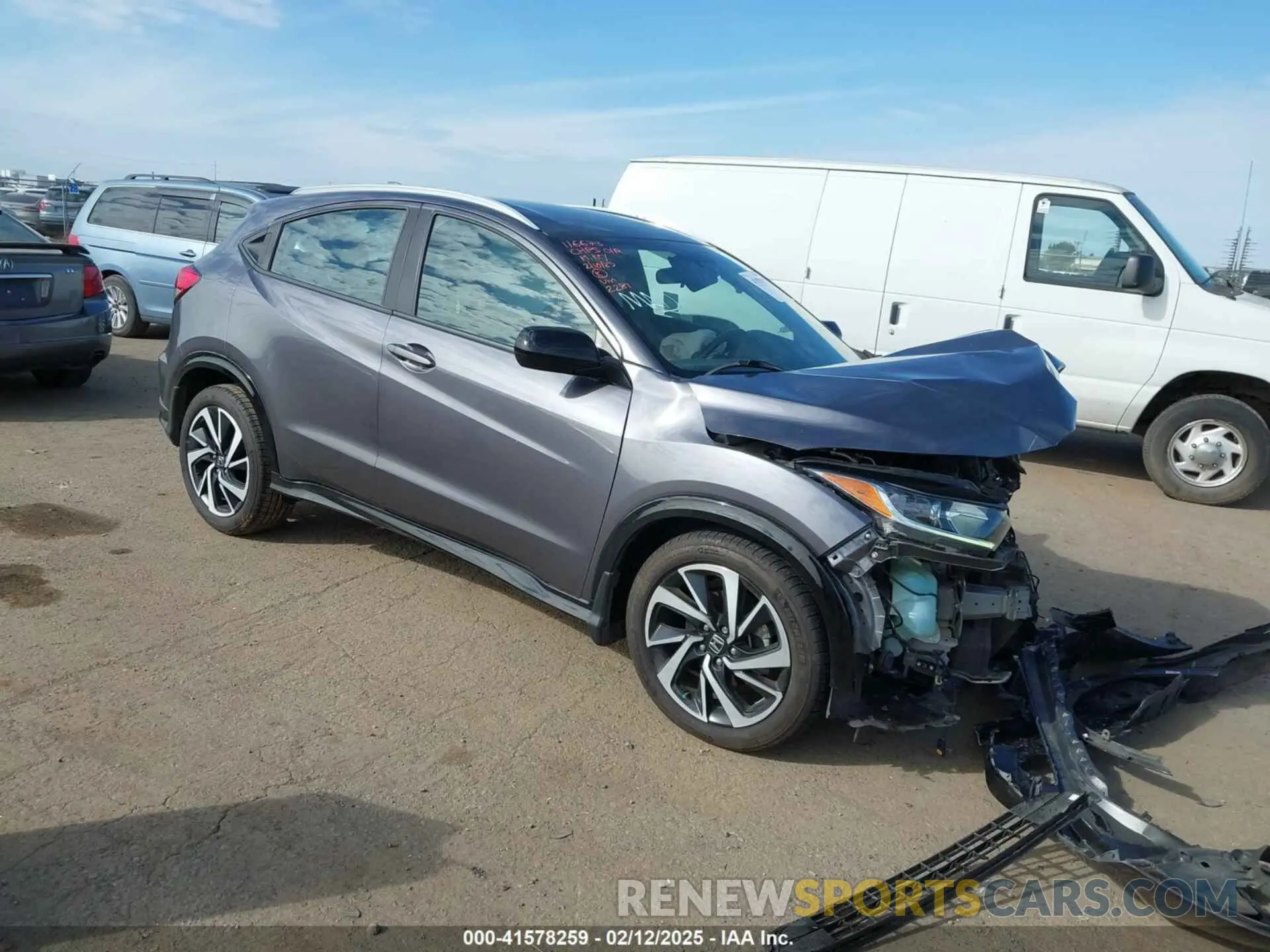 1 fotografías del automóvil dañado 3CZRU5H14KM722281 HONDA HR-V 2019