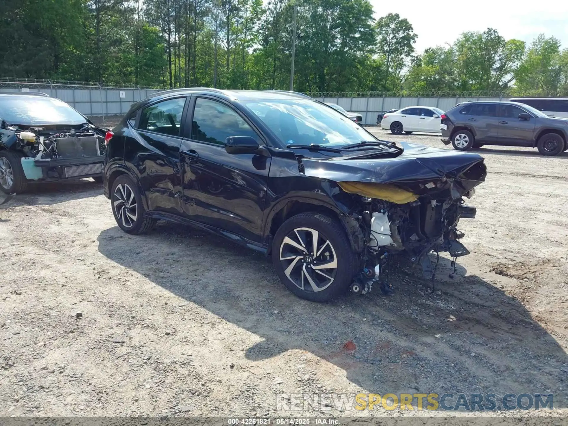 1 fotografías del automóvil dañado 3CZRU5H14KM723477 HONDA HR-V 2019