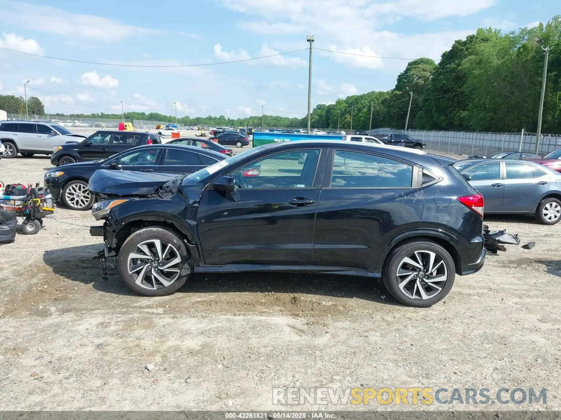 13 fotografías del automóvil dañado 3CZRU5H14KM723477 HONDA HR-V 2019