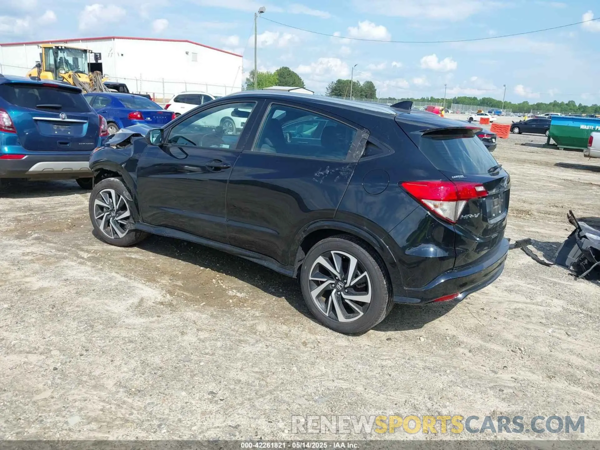 3 fotografías del automóvil dañado 3CZRU5H14KM723477 HONDA HR-V 2019