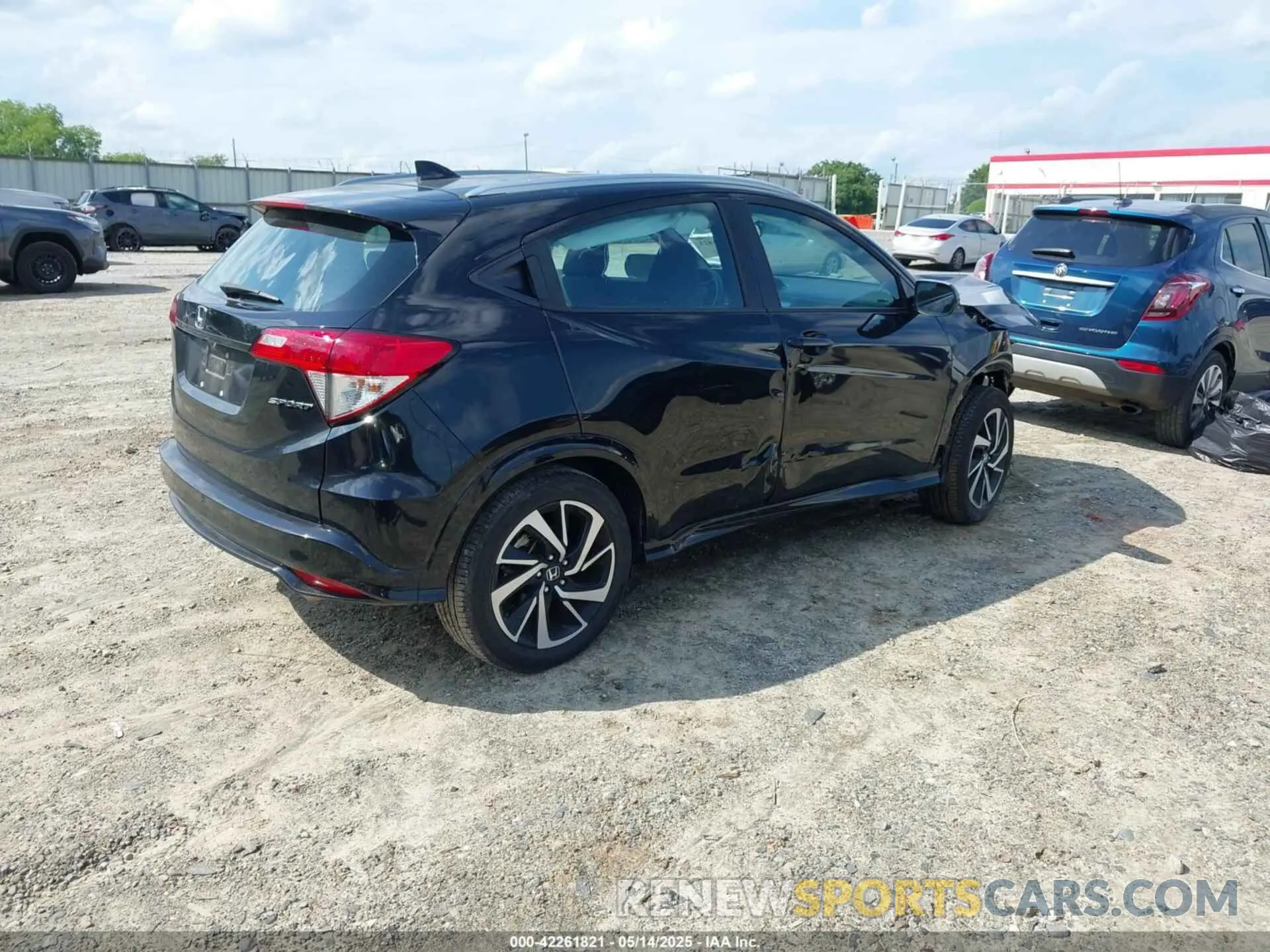 4 fotografías del automóvil dañado 3CZRU5H14KM723477 HONDA HR-V 2019