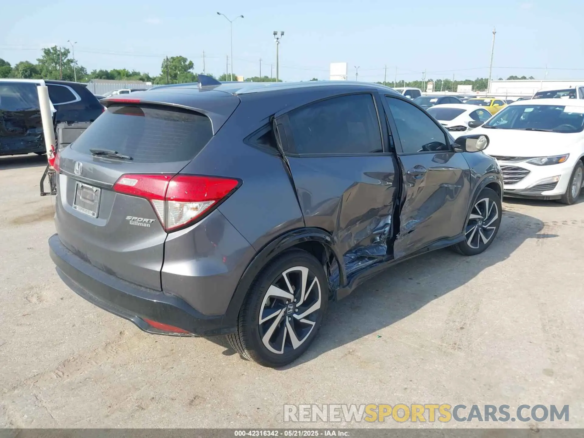 4 fotografías del automóvil dañado 3CZRU5H15KG705987 HONDA HR-V 2019