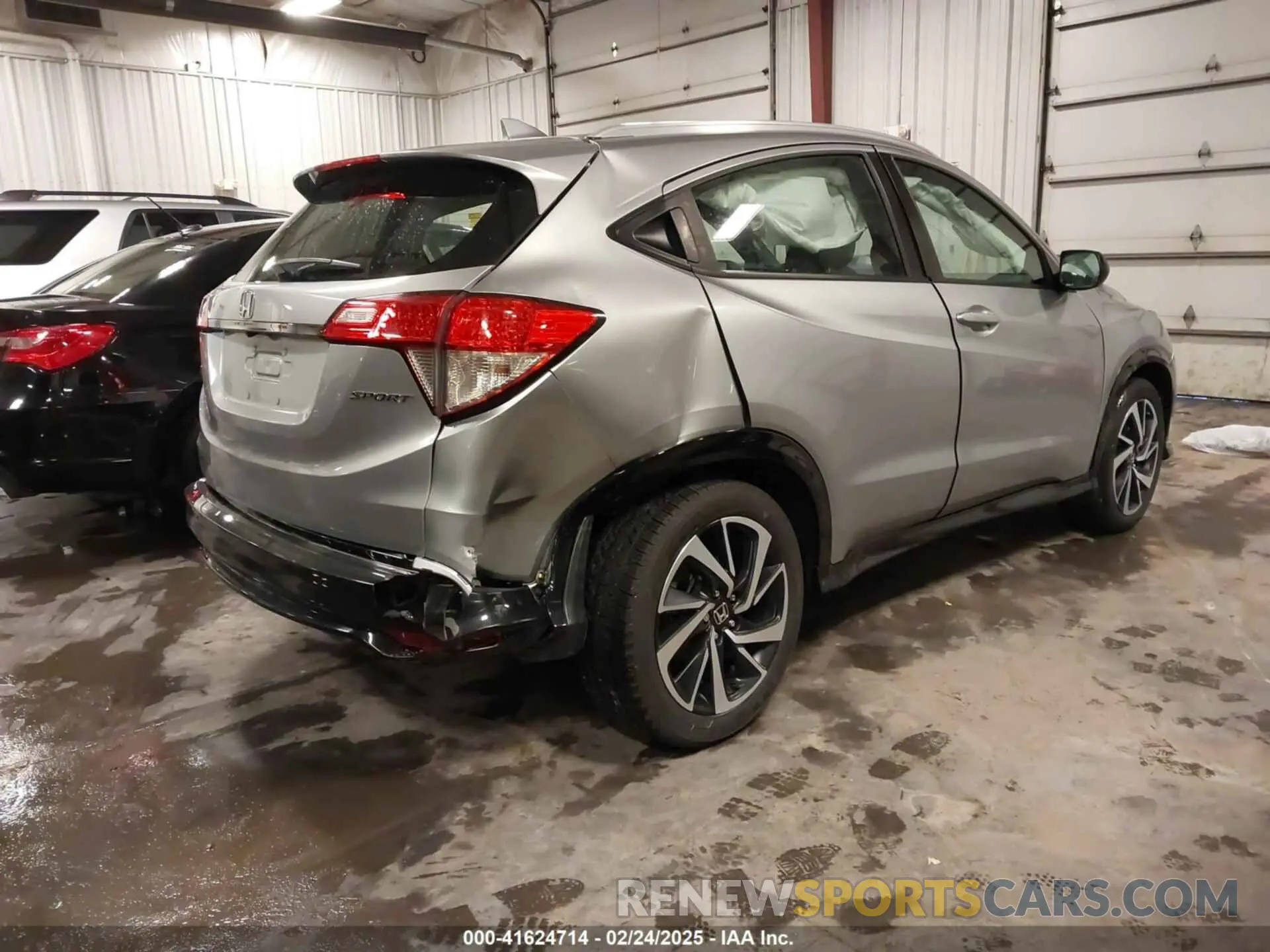 4 fotografías del automóvil dañado 3CZRU5H15KG707576 HONDA HR-V 2019