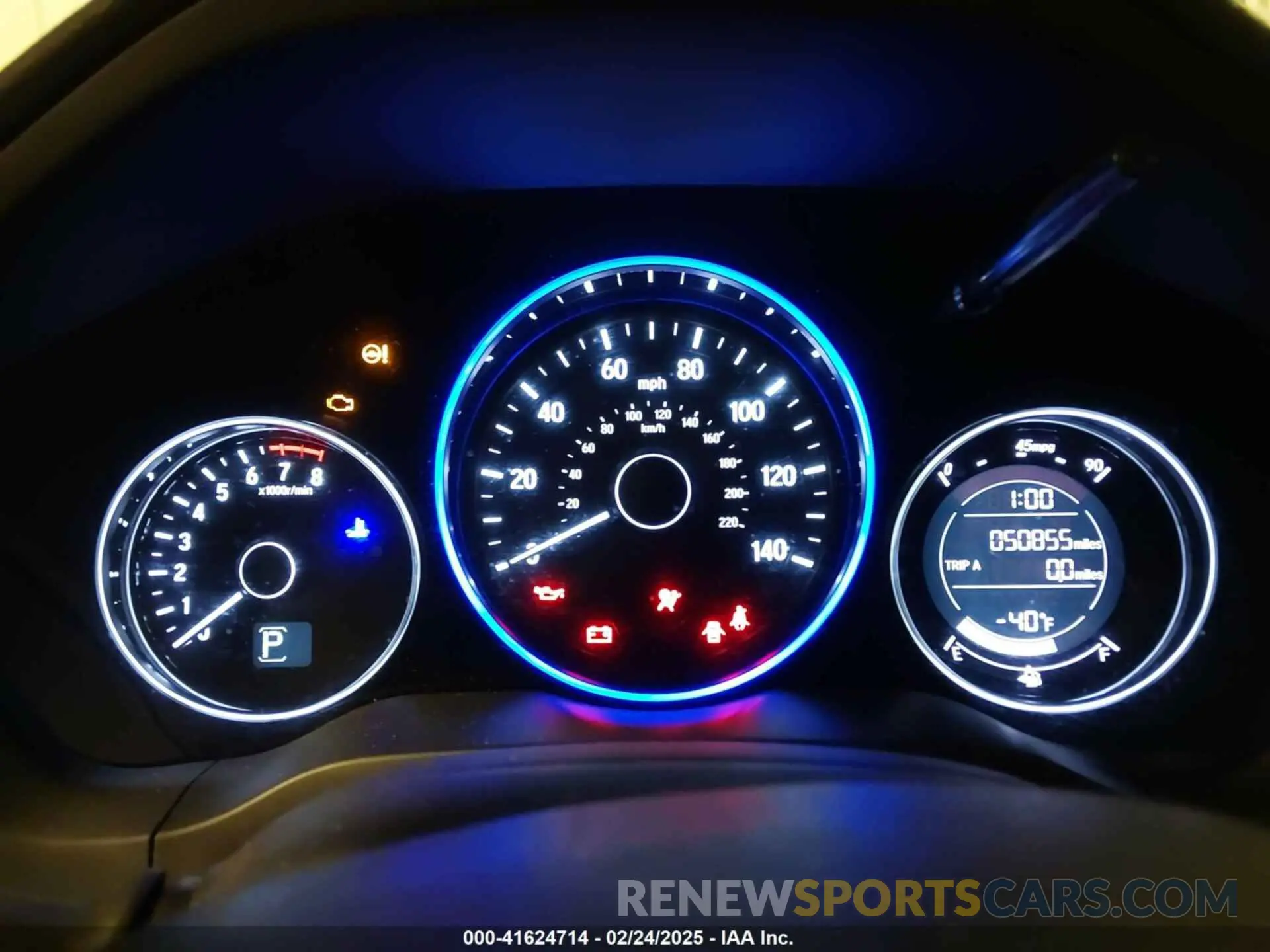 7 fotografías del automóvil dañado 3CZRU5H15KG707576 HONDA HR-V 2019