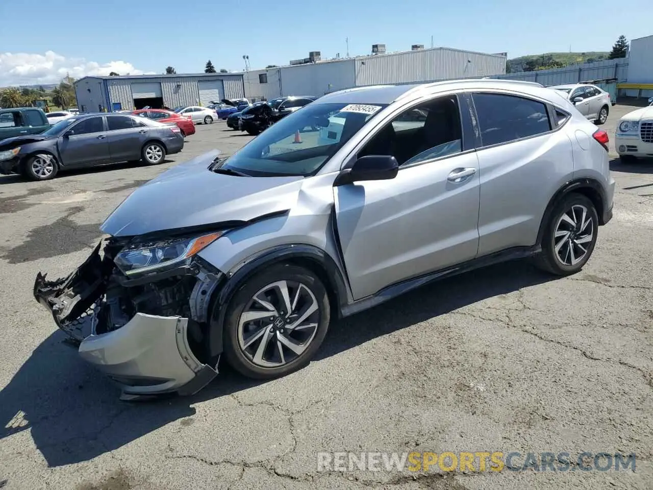 1 fotografías del automóvil dañado 3CZRU5H16KG713015 HONDA HR-V 2019
